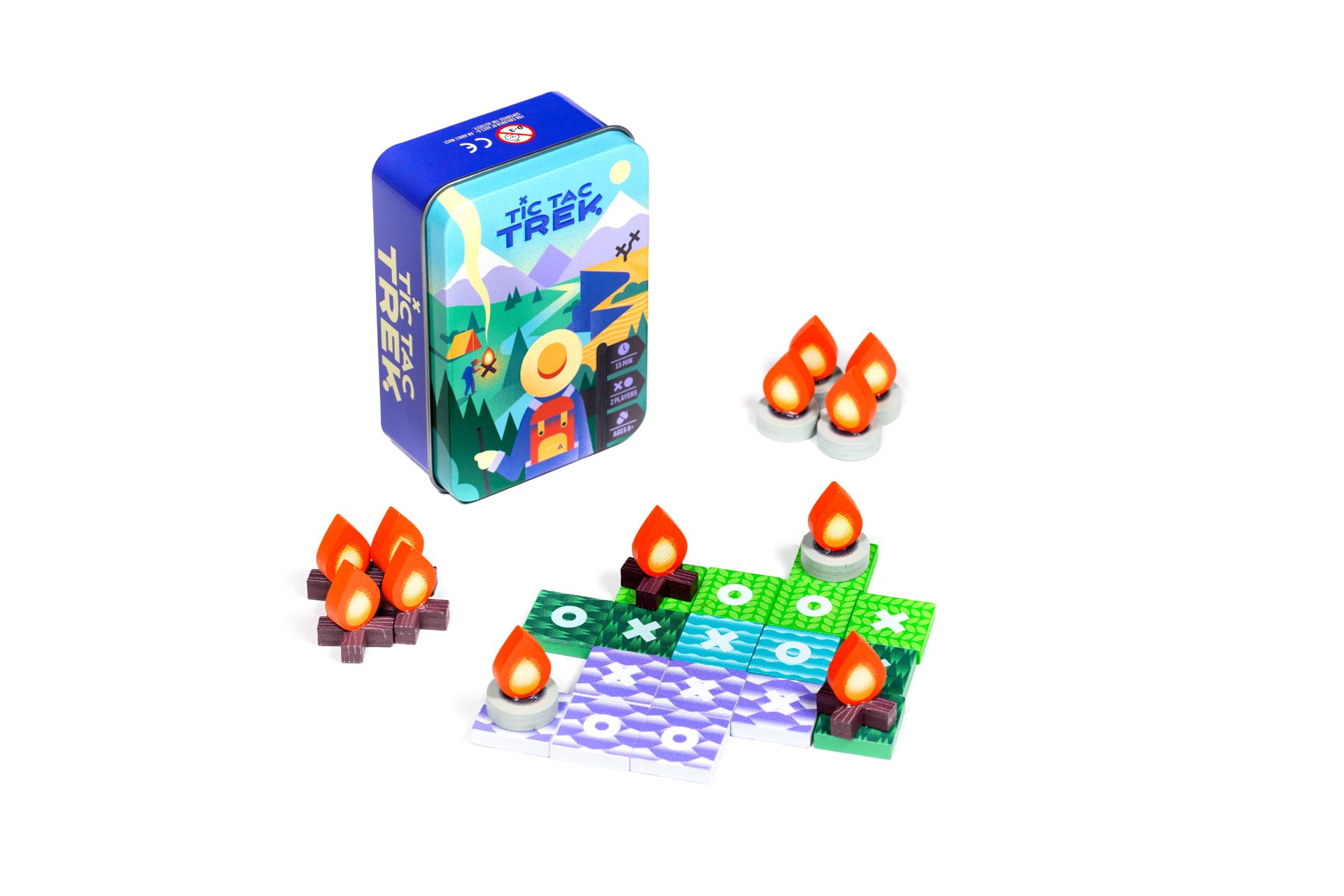 Alley Cat Games Tic Tac Trek - Tic Tac Toe Exploration Tin Game 17
