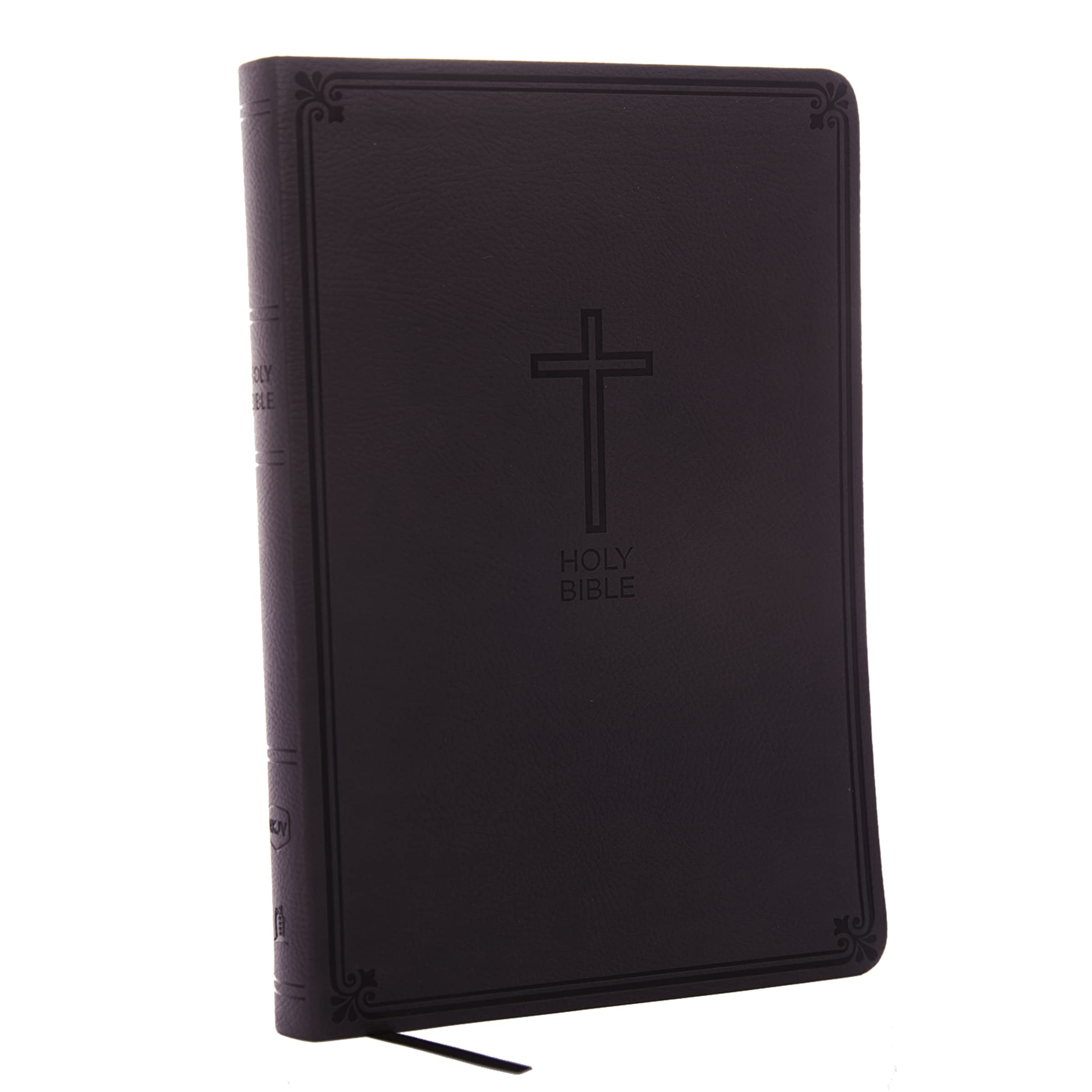 Thomas Nelson NKJV Value Thinline Bible - Large Print | Red Letter Edition | Imitation Leather