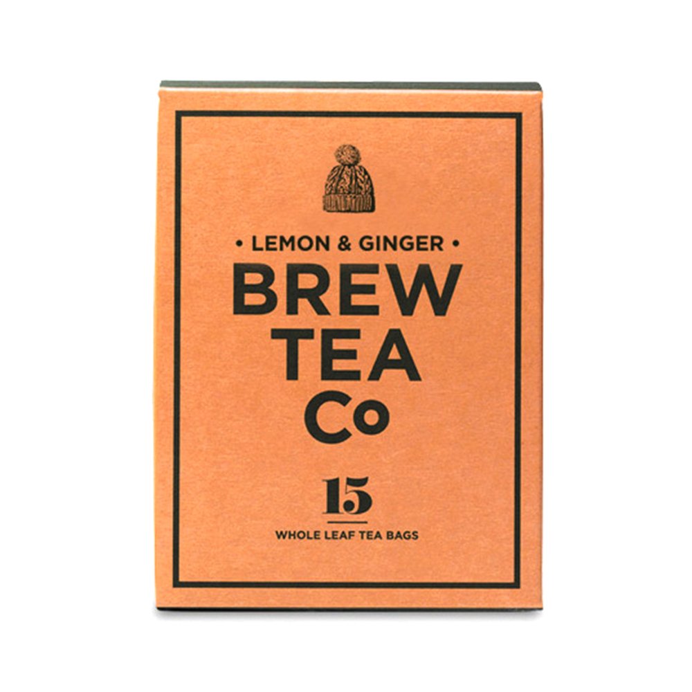 Brew Tea Co Lemon & Ginger Proper Tea 15 Bags
