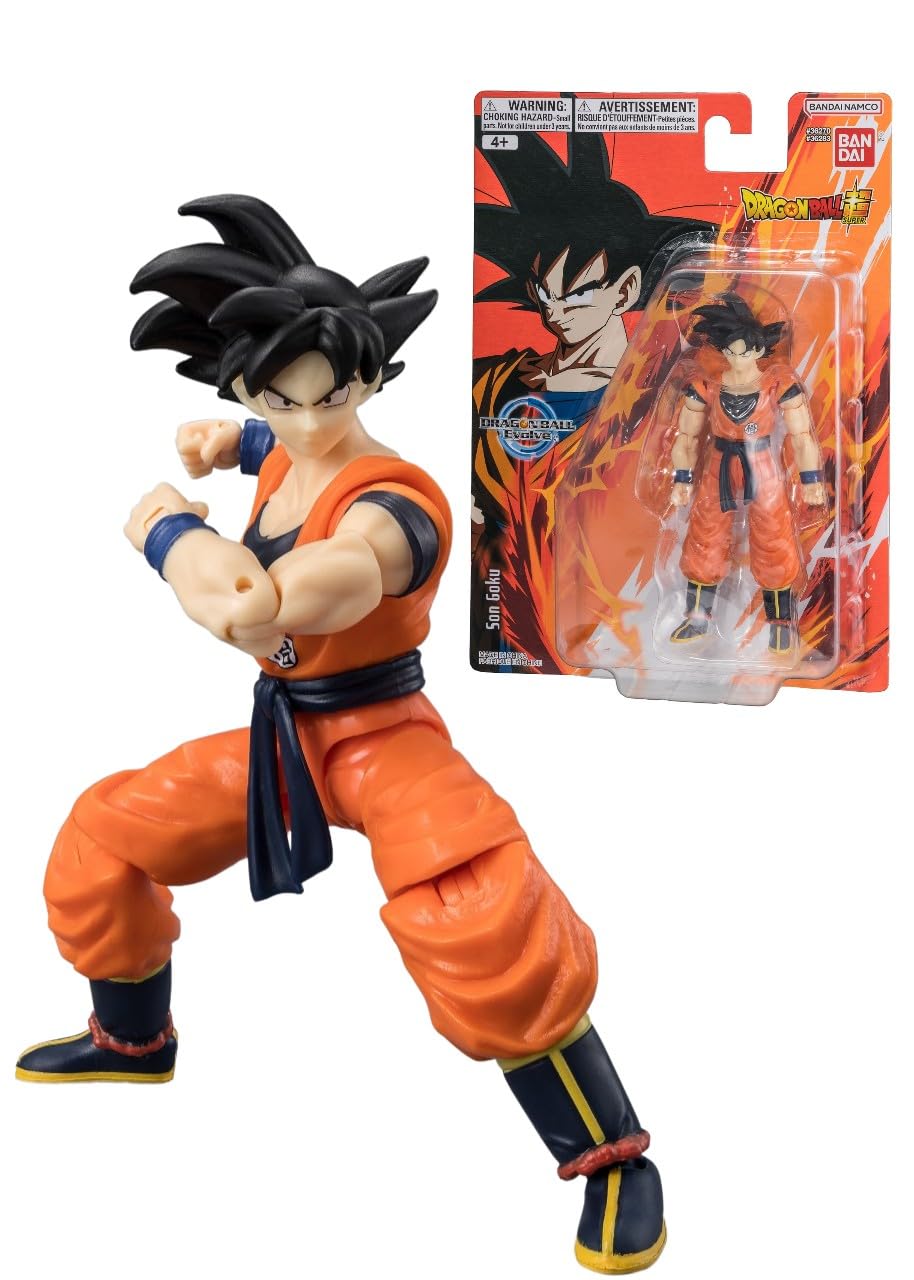 Dragon Ball Z Goku Action Figure - 12.5cm Articulated Toy | Bandai | Model 36283 1