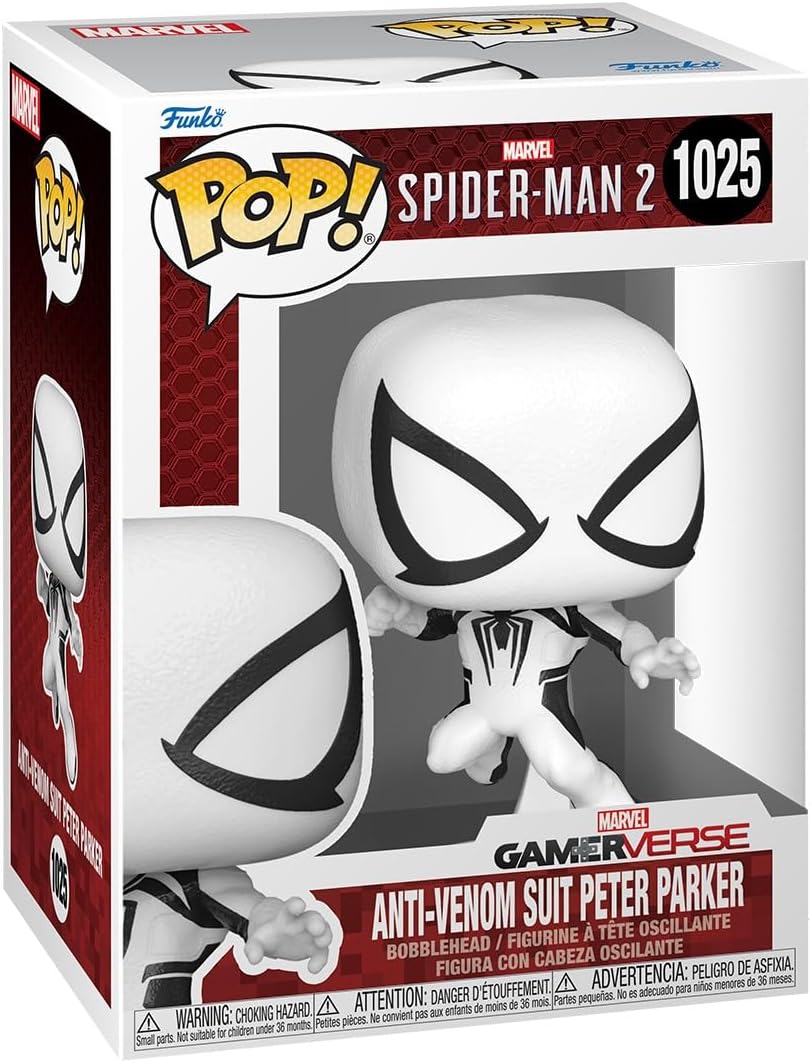 Funko Pop! Games: Spider-Man 2 Video Game - Anti-Venom Peter Vinyl Figure