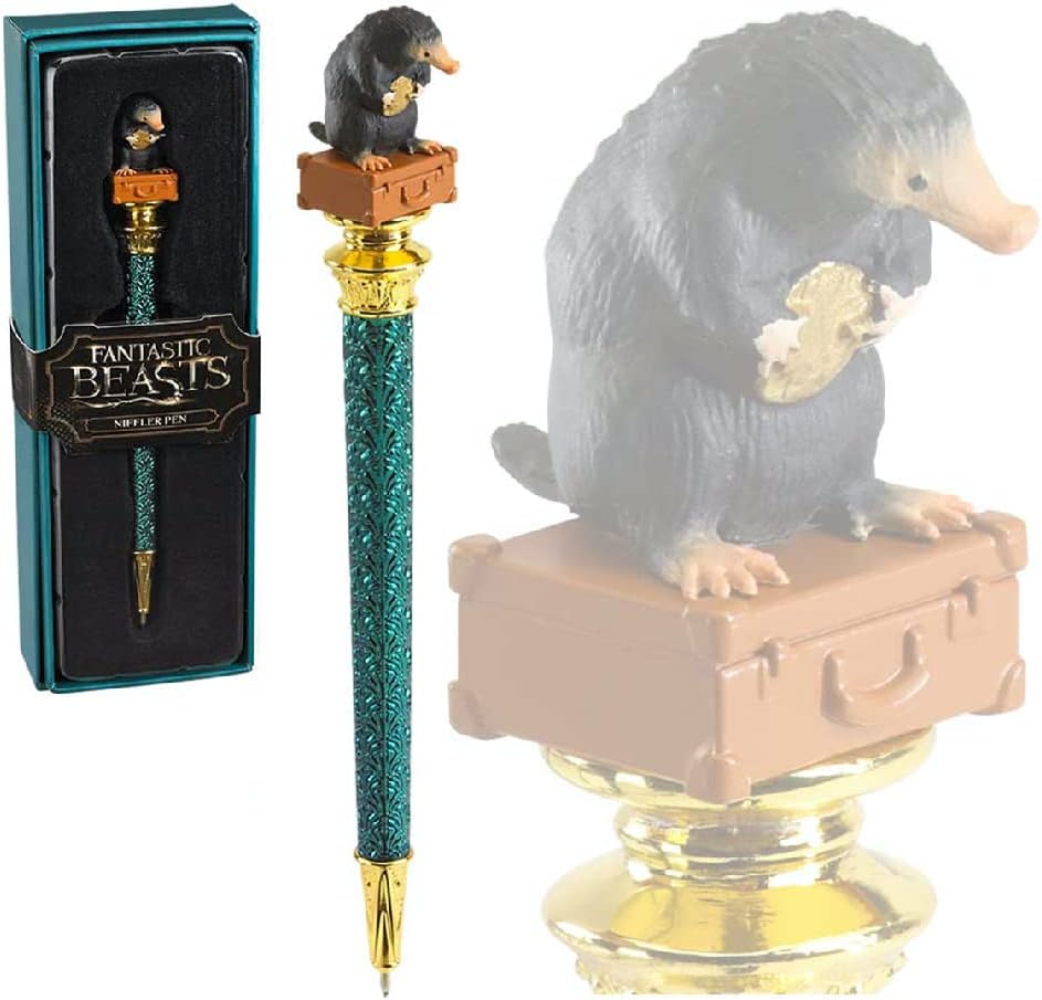 The Noble Collection Fantastic Beasts - Niffler Ballpoint Pen with Mini Sculpture (63684)