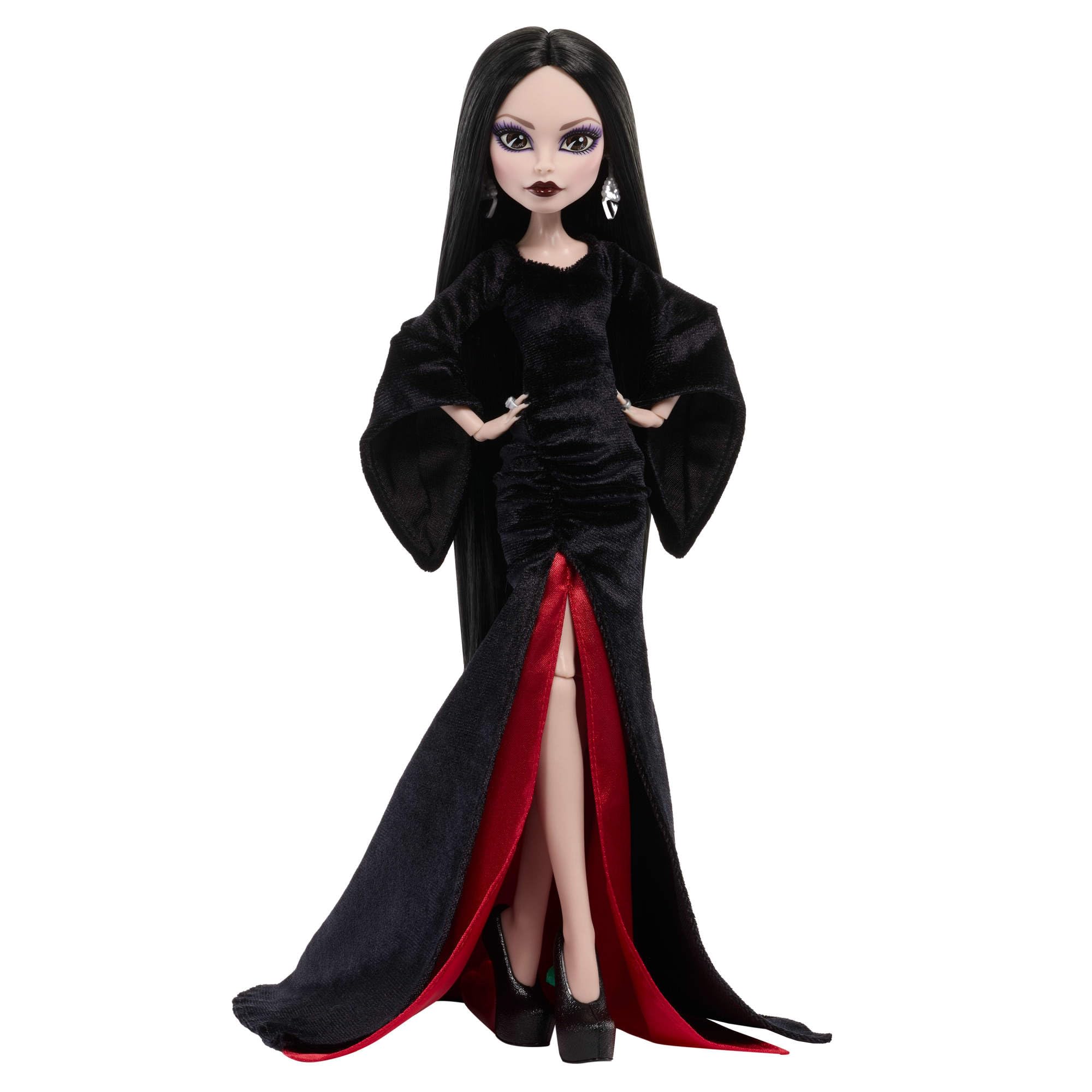 Monster High x Wednesday Morticia Addams Collectible Doll | 11.22 inches | Ages 72-120 Months 4