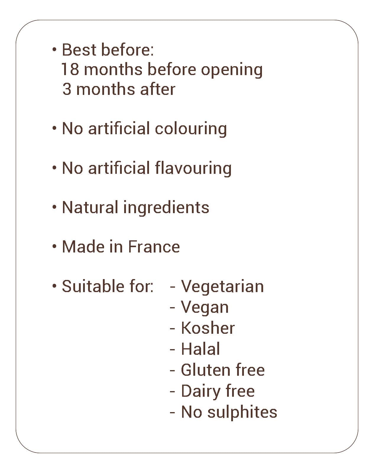 Monin Premium Almond Orgeat Syrup - 700ml | Vegan, Natural Flavours 7