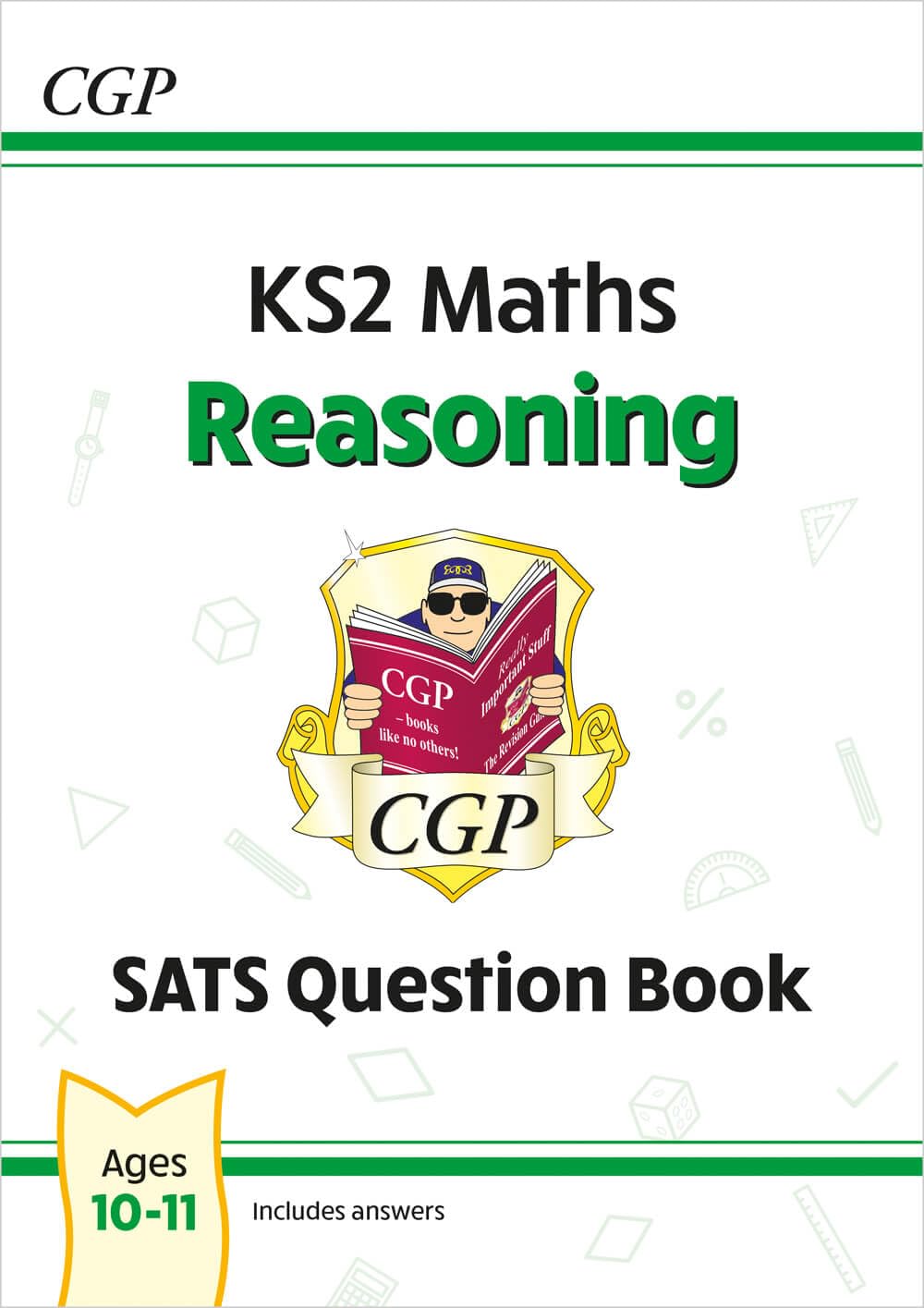CGP Books KS2 Maths SATS Reasoning Question Book - Ages 10-11 | Practice Questions | Paperback 1