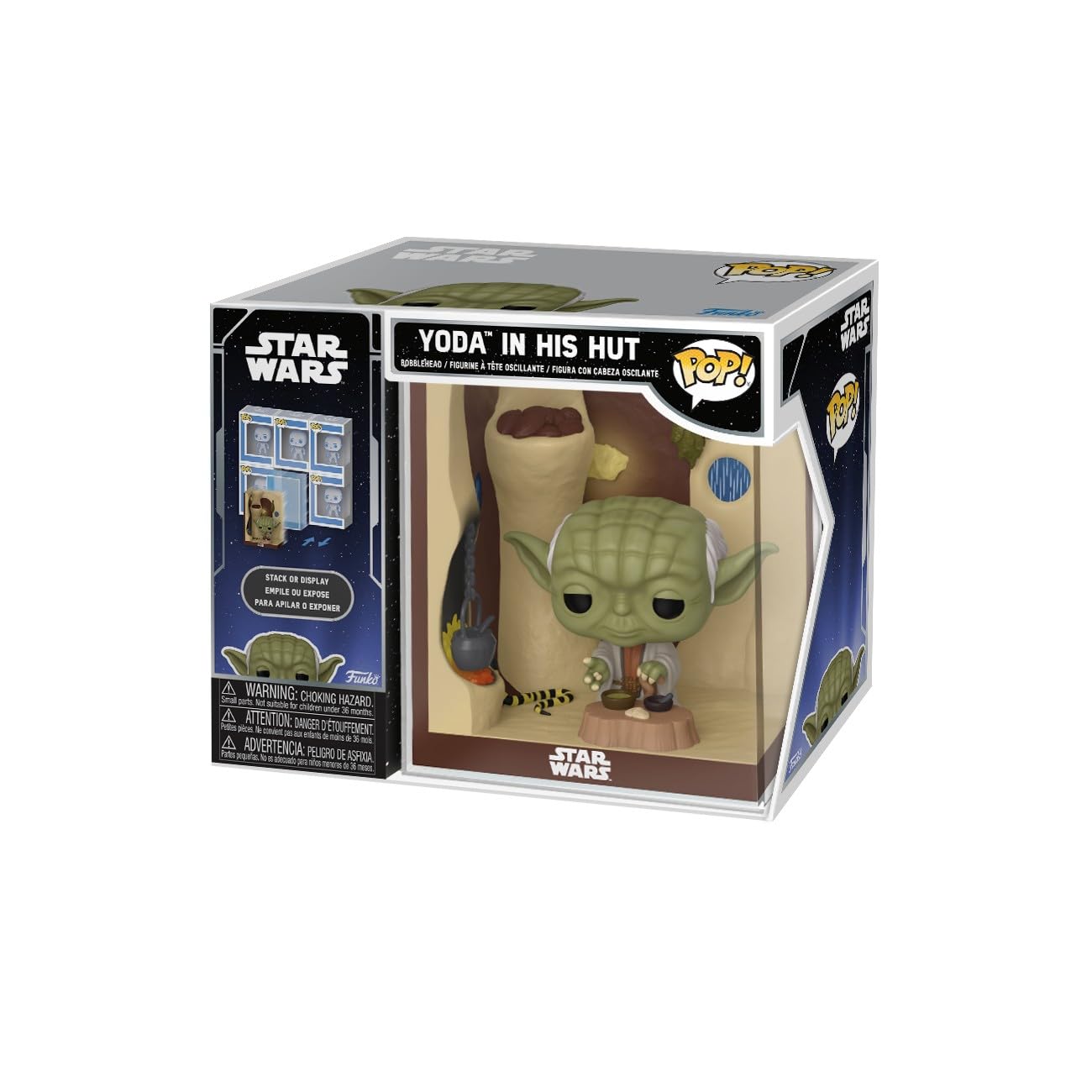 Funko Star Wars Yoda in Hut Pop! Nooks - Collectible Vinyl Figure