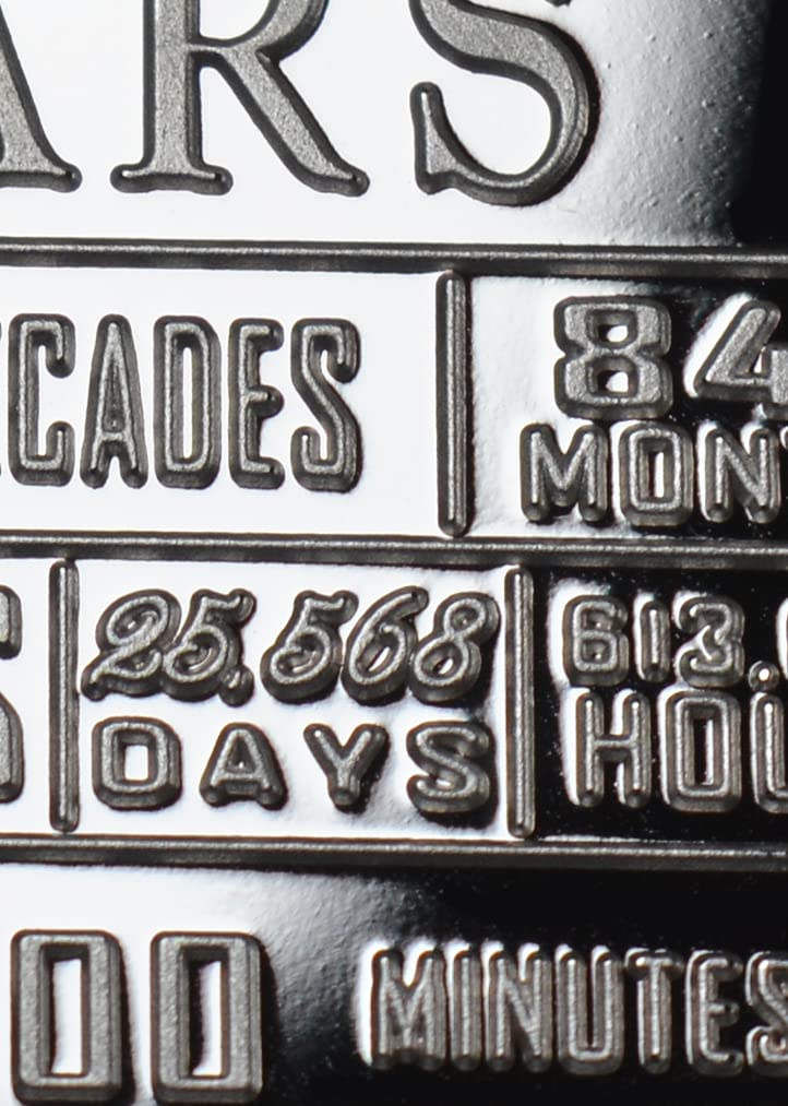 The Commemorative Coin Company 70th Birthday .999 Silver Plated Commemorative Coin | 8g | 27mm 3