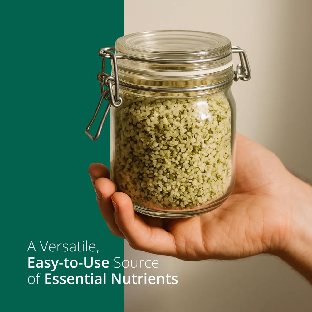 Intenson Hulled Hemp Seeds - High Protein & Omega Fatty Acids | 500g 3