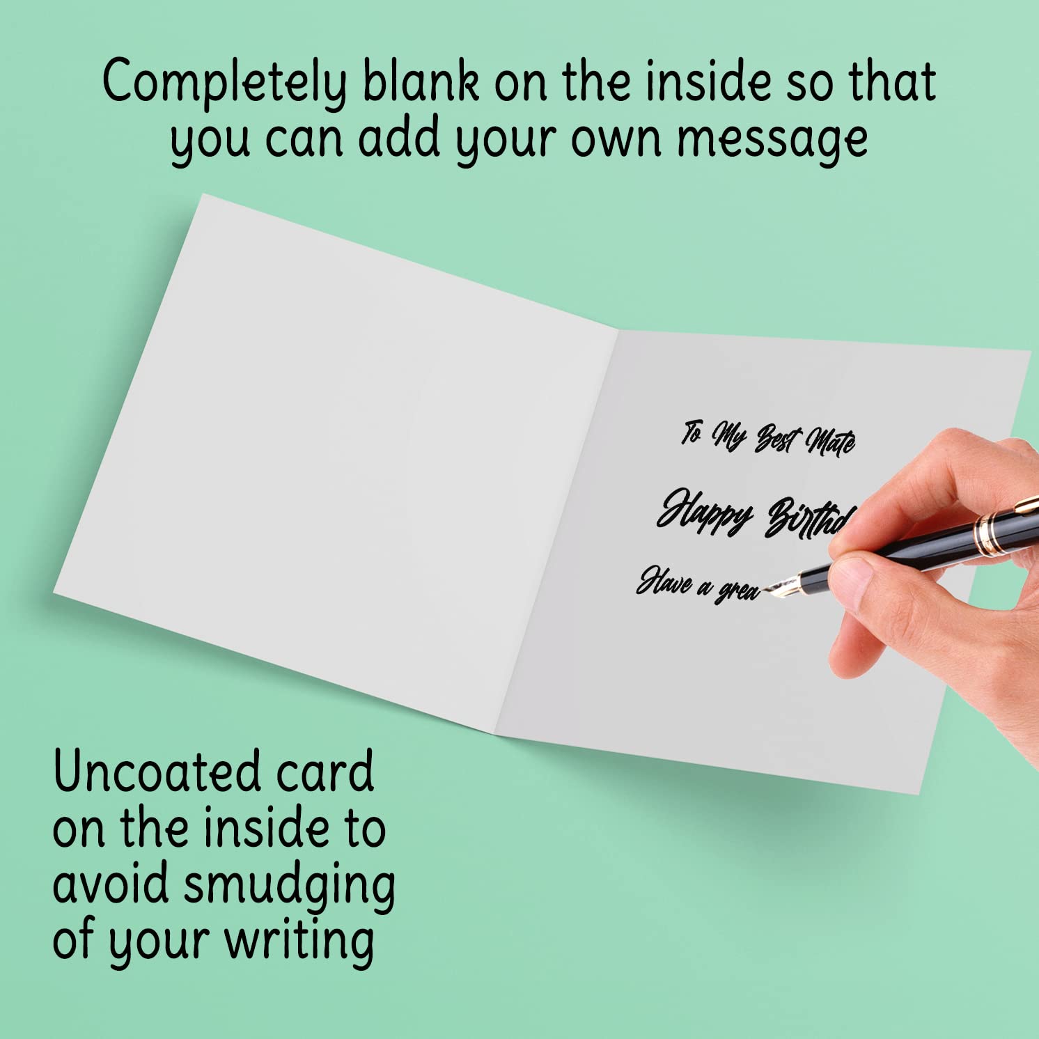 Stuff4 Funny 50th Birthday Card for Dad - Your Forties Have Expired | 145mm Square 4