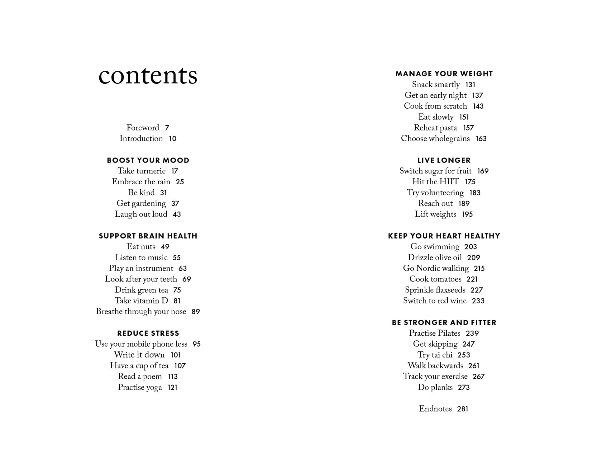 Short Books Just One Thing Volume 2: 40 Daily Habits for Better Health | Hardcover | English 2