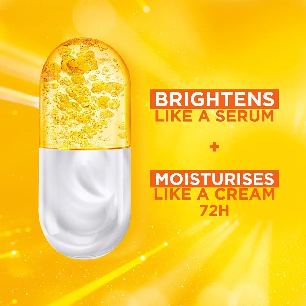 Garnier Vitamin C Serum Cream (50ml) - Brightening Face Moisturizer with 20% Vitamin C & SPF 25 7