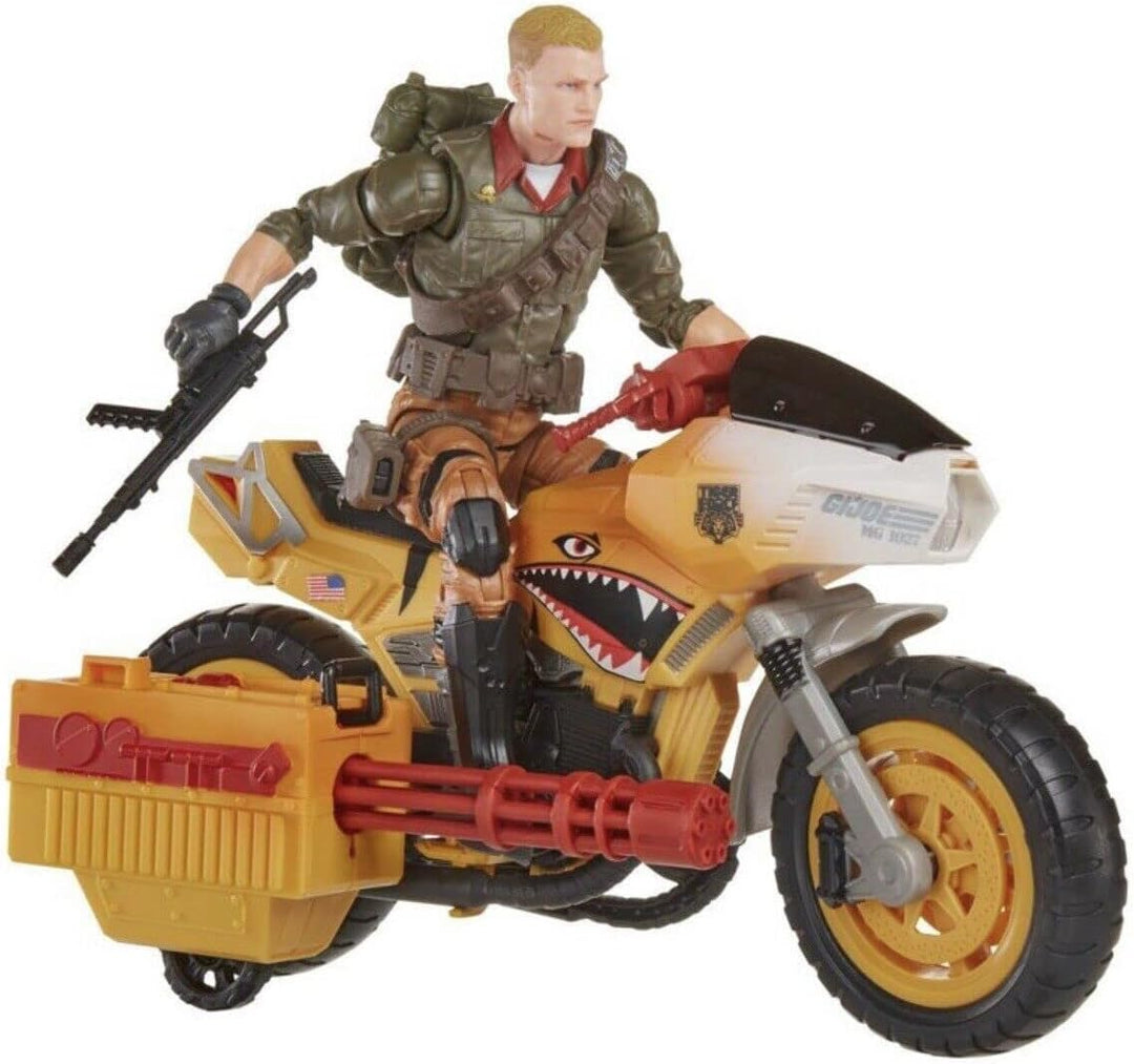 Hasbro G.I. Joe Classified Series Duke & Ram Action Figure & Vehicle Crater - Collectible Military Playset for Ages 4+