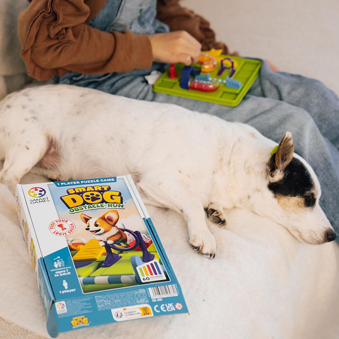 SmartGames Smart Dog Puzzle Game - 60 Challenges | Ages 7+ | Portable 7