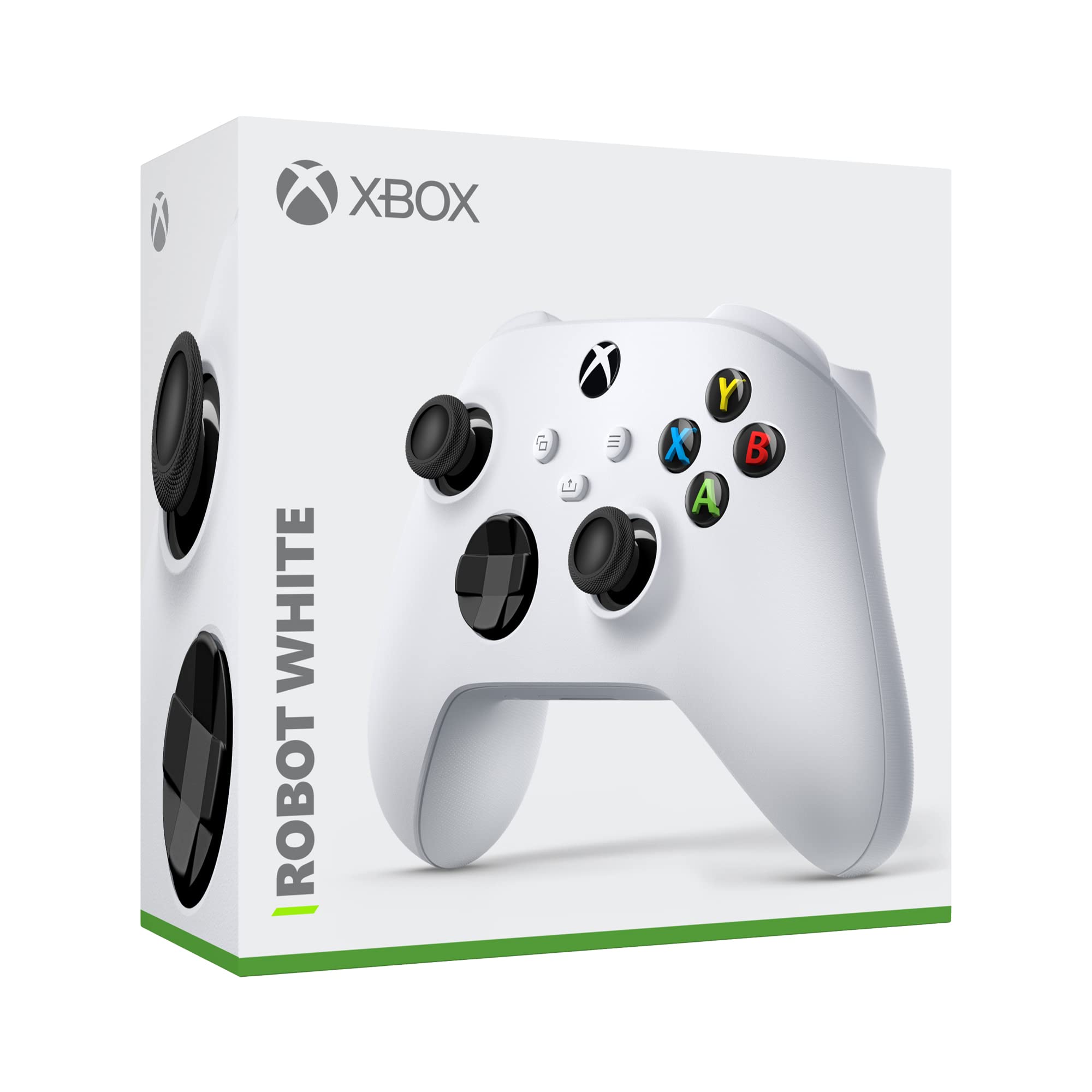 Xbox Wireless Controller – Robot White for Xbox Series X|S, Xbox One, Windows, and Android 5