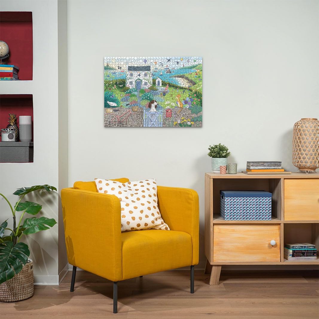 Ravensburger Coastal Cottage 1000 Piece Jigsaw Puzzle