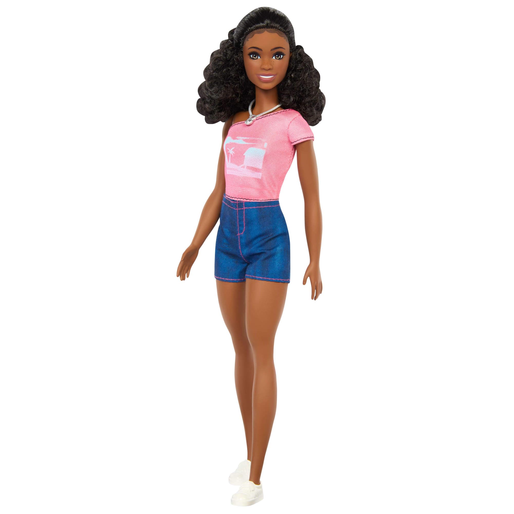 Barbie Mysteries: Beach Detectives Brooklyn Fashion Doll - Pink Outfit, Curly Brunette Hair, Ages 3+ 3