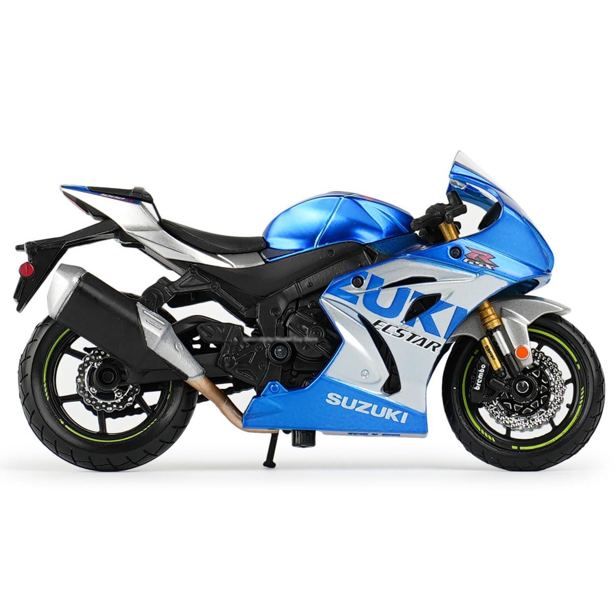 Bburago Suzuki GSX-R 1000 Die-Cast Model Motorcycle Replica | 22cm Long | Red 4