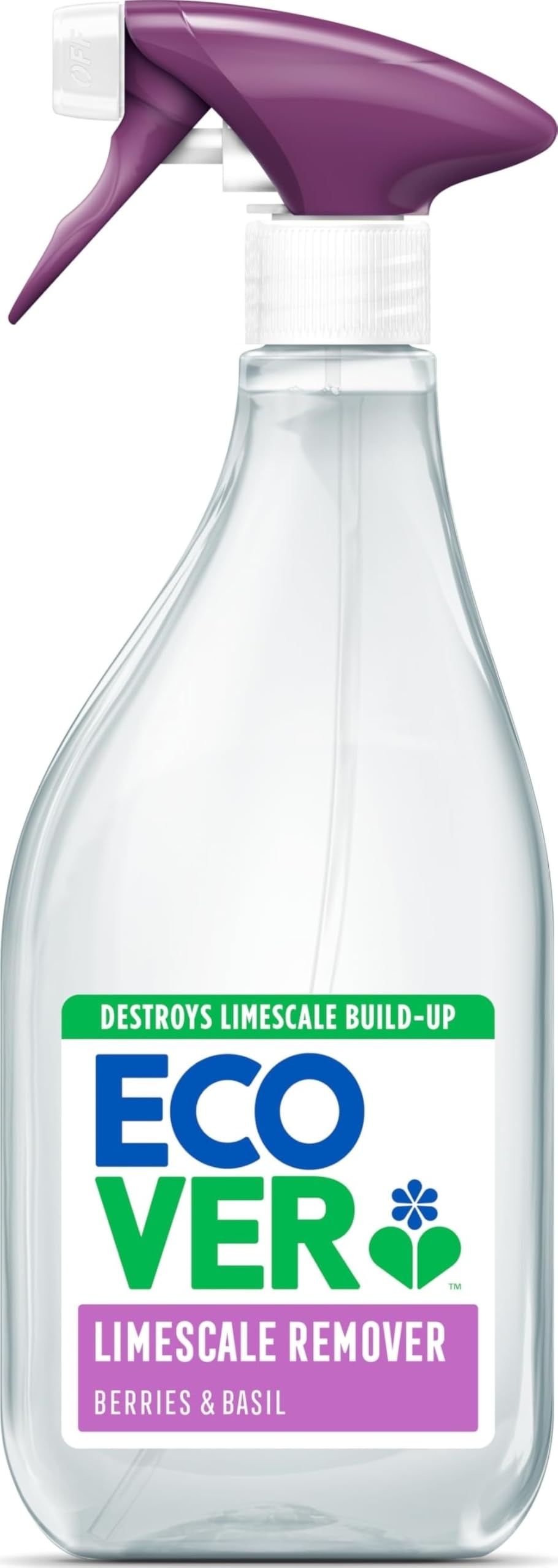 Ecover Limescale Remover - Biodegradable Formula, Berries Scent | 500ml Liquid 1