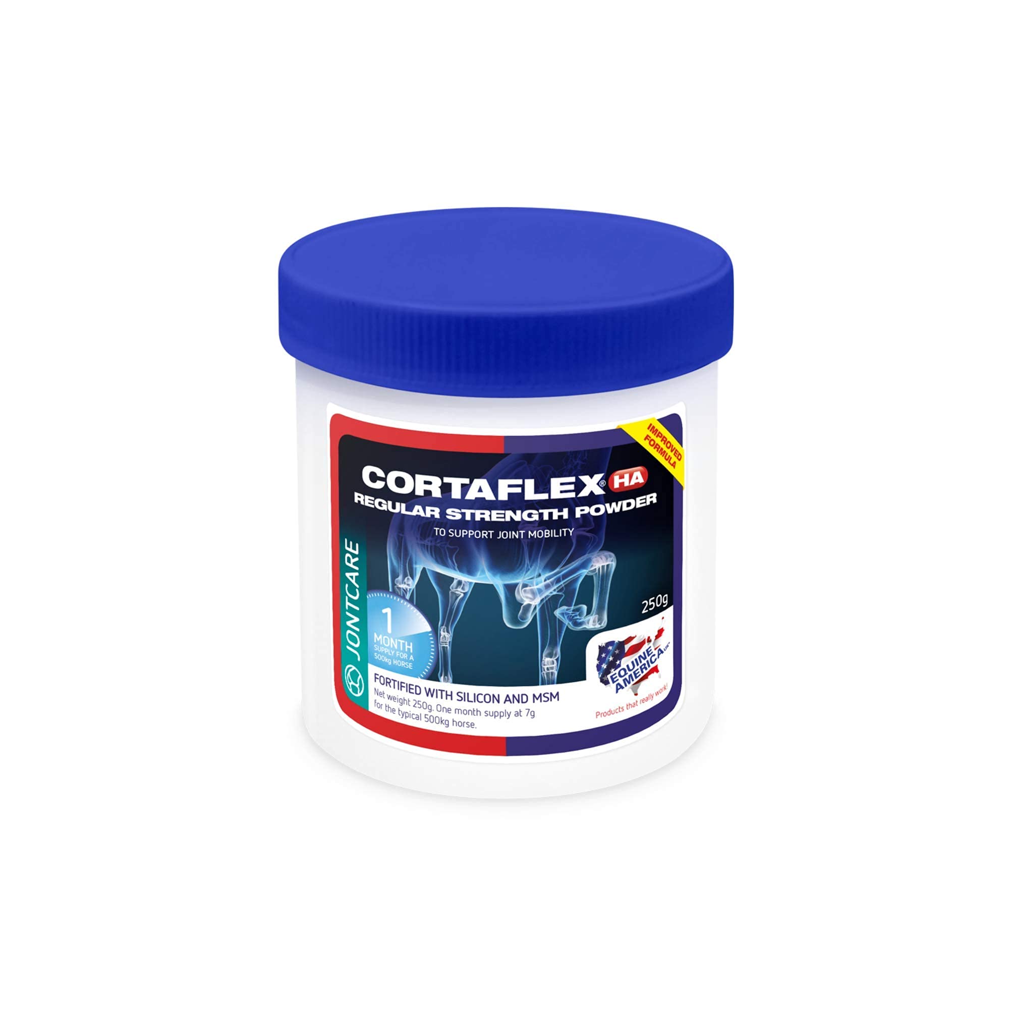 Equine America Cortaflex Regular Strength Powder for Horses - Joint Support | 250 g