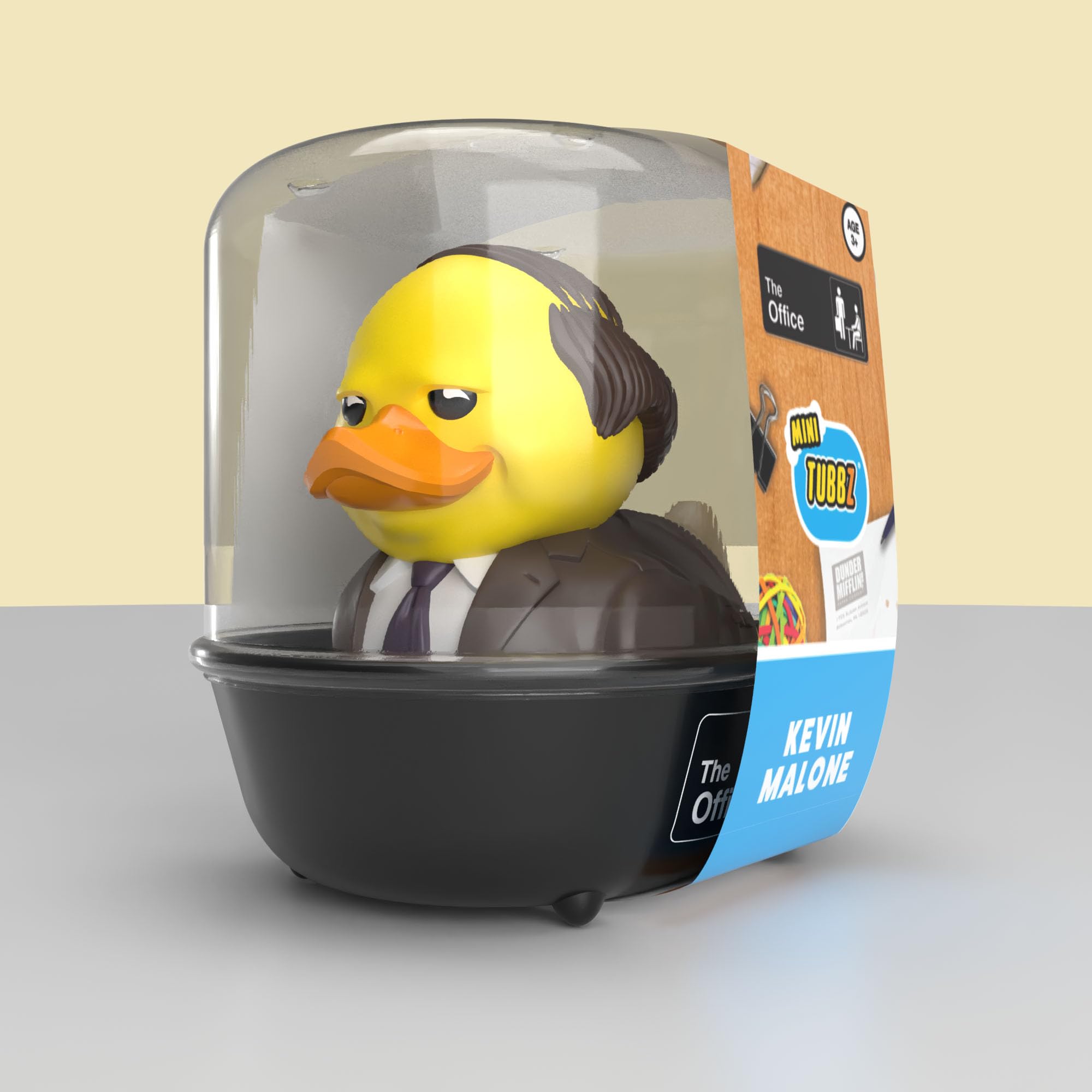 TUBBZ Mini: The Office - Kevin Malone Cosplaying Rubber Duck Vinyl Figure 6