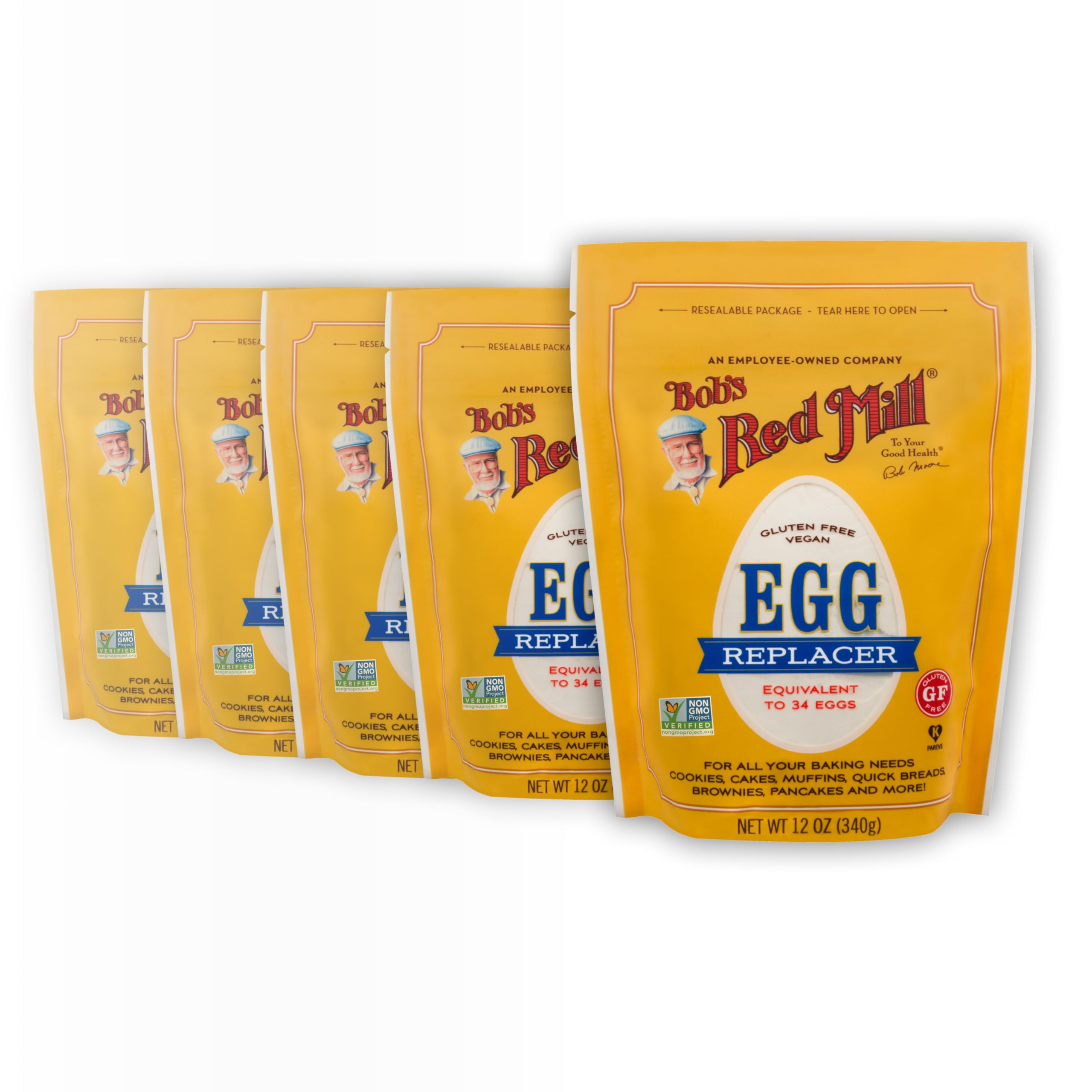 Bob's Red Mill Gluten Free Vegan Egg Replacer, Non-GMO, 340g