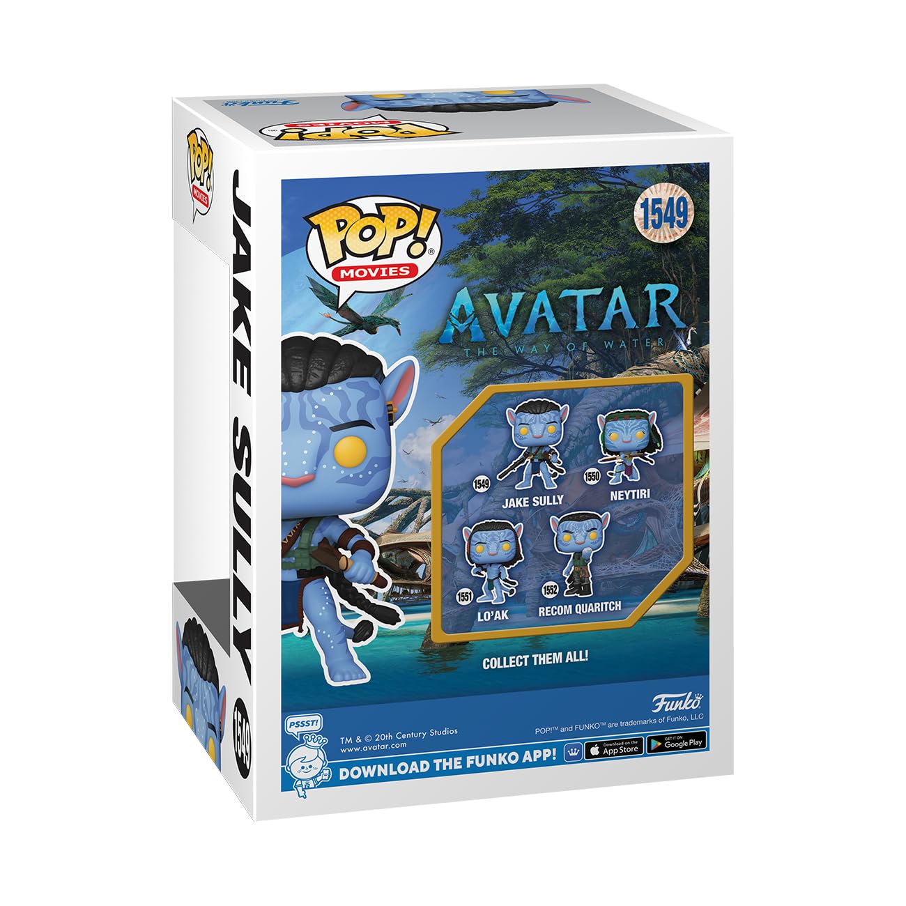 Funko Pop! Movies: Avatar: The Way of Water - Jake Sully (Battle) Vinyl Figure 3