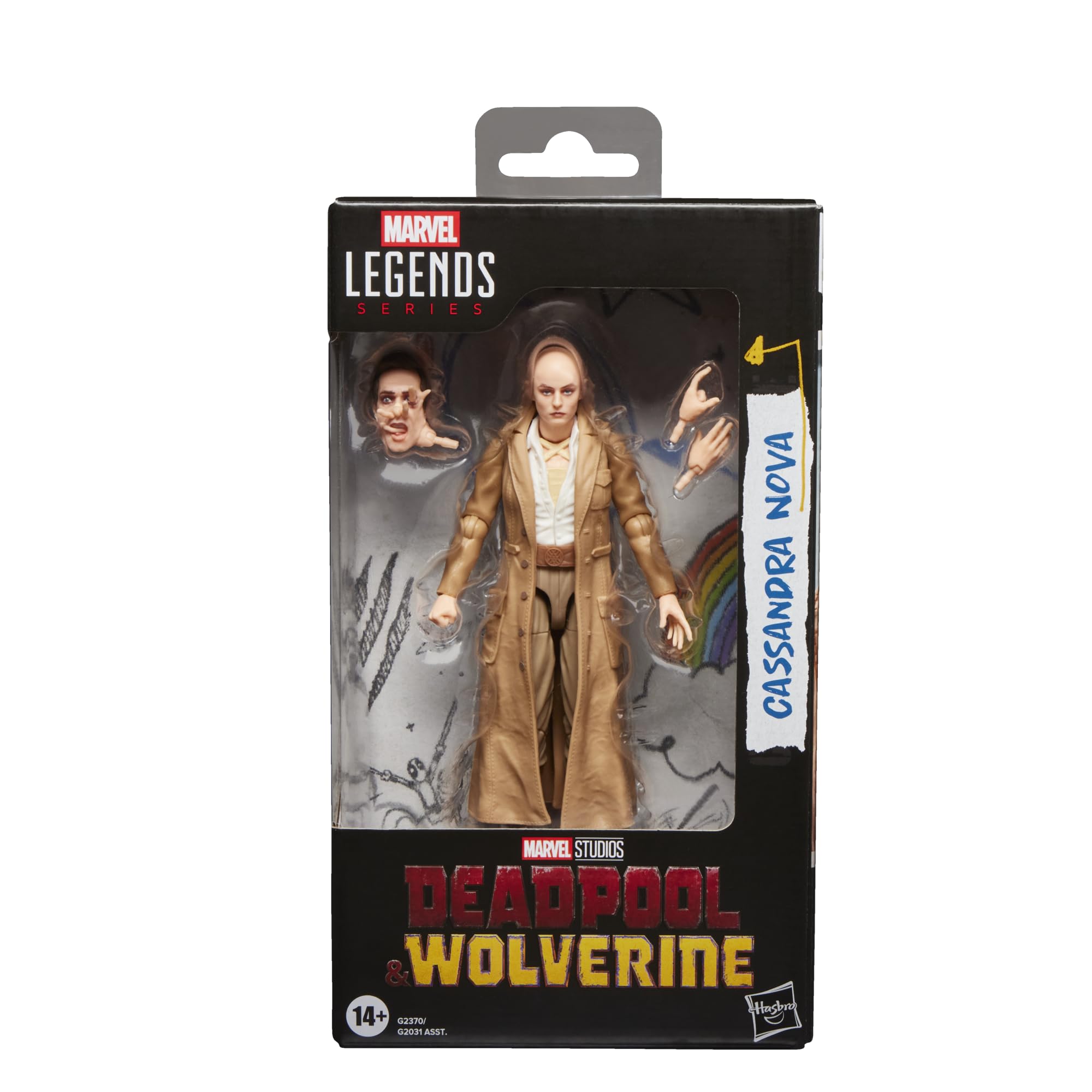 Marvel Legends Series Cassandra Nova Action Figure | 6-Inch Scale | Ages 14+