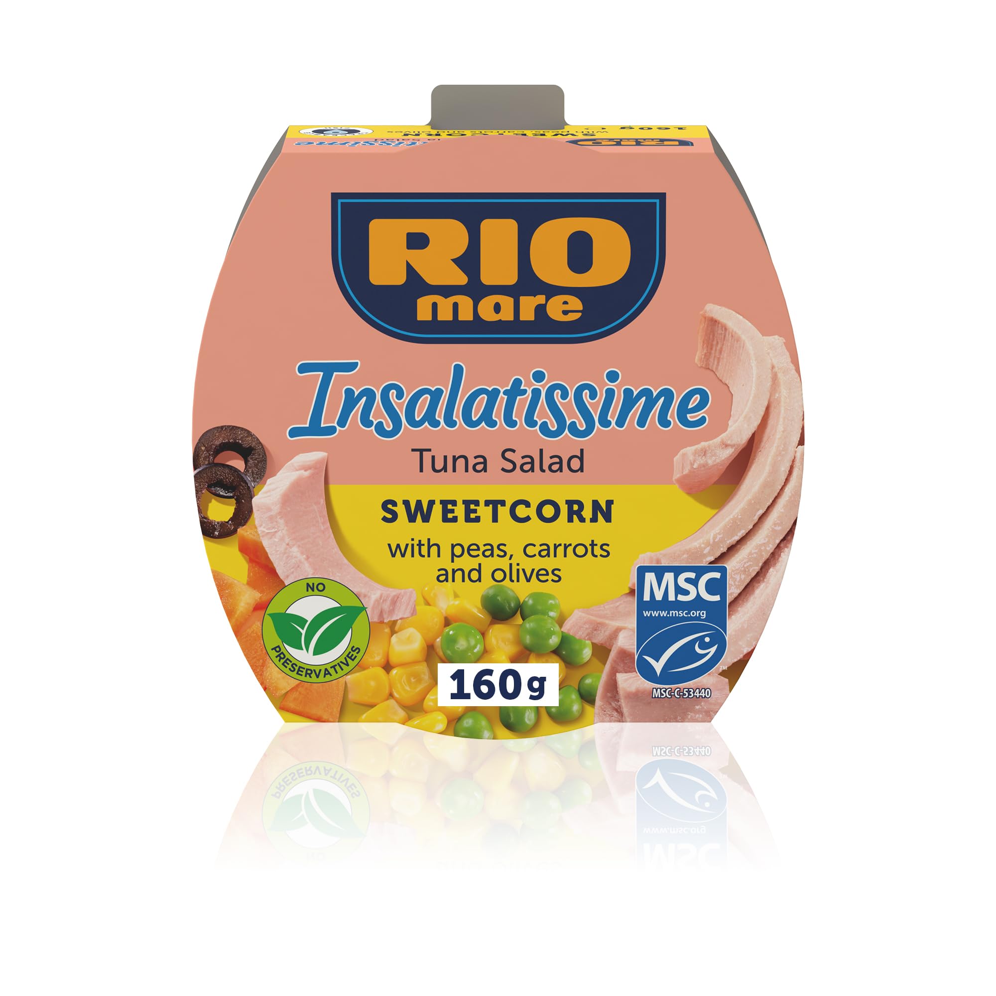 Rio Mare Insalatissime Sweetcorn and Tuna Salad - Ready to Eat Meal | 160g 1