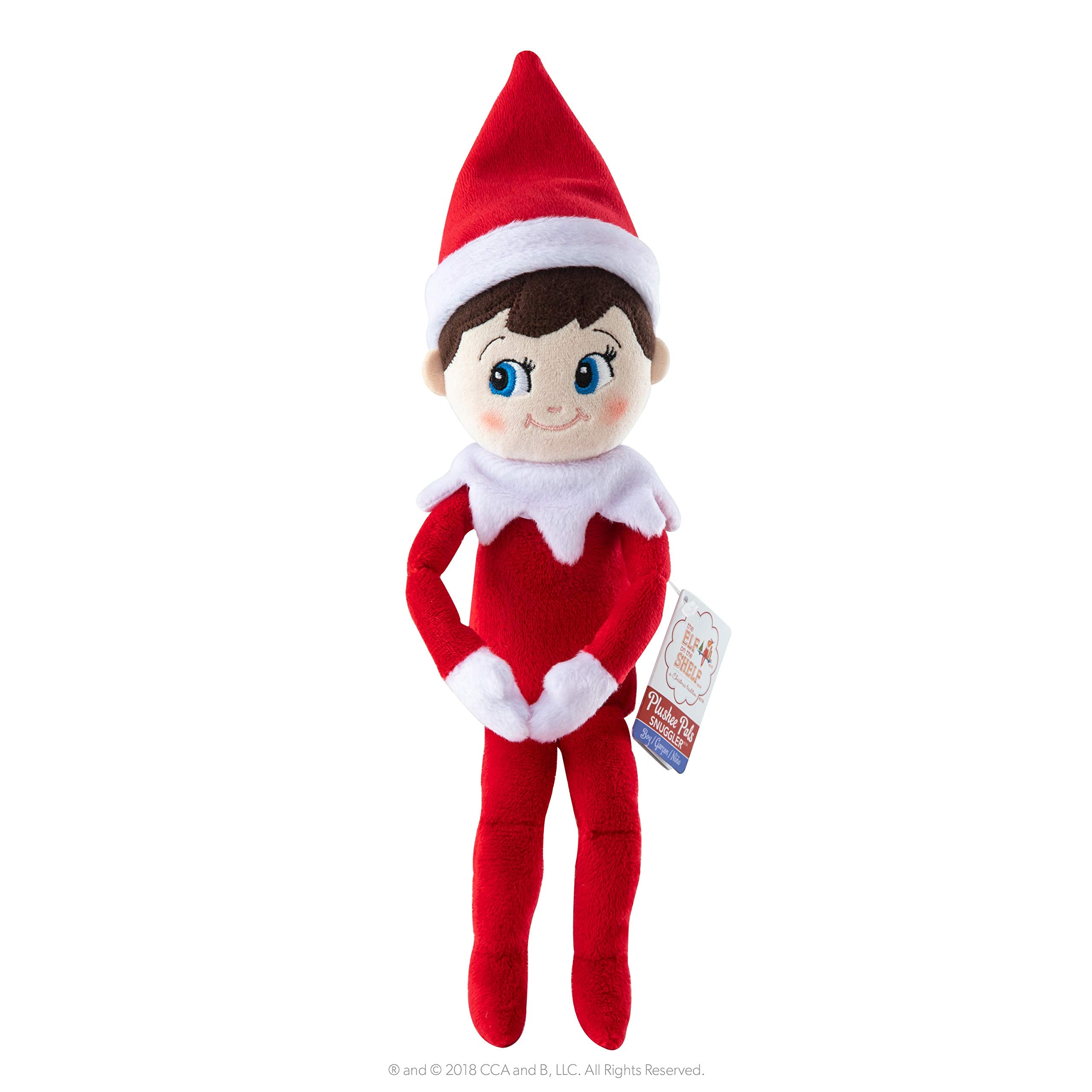 Elf on the Shelf Plushee Pal Snuggler - 12" Cuddly Plush Boy Elf 8
