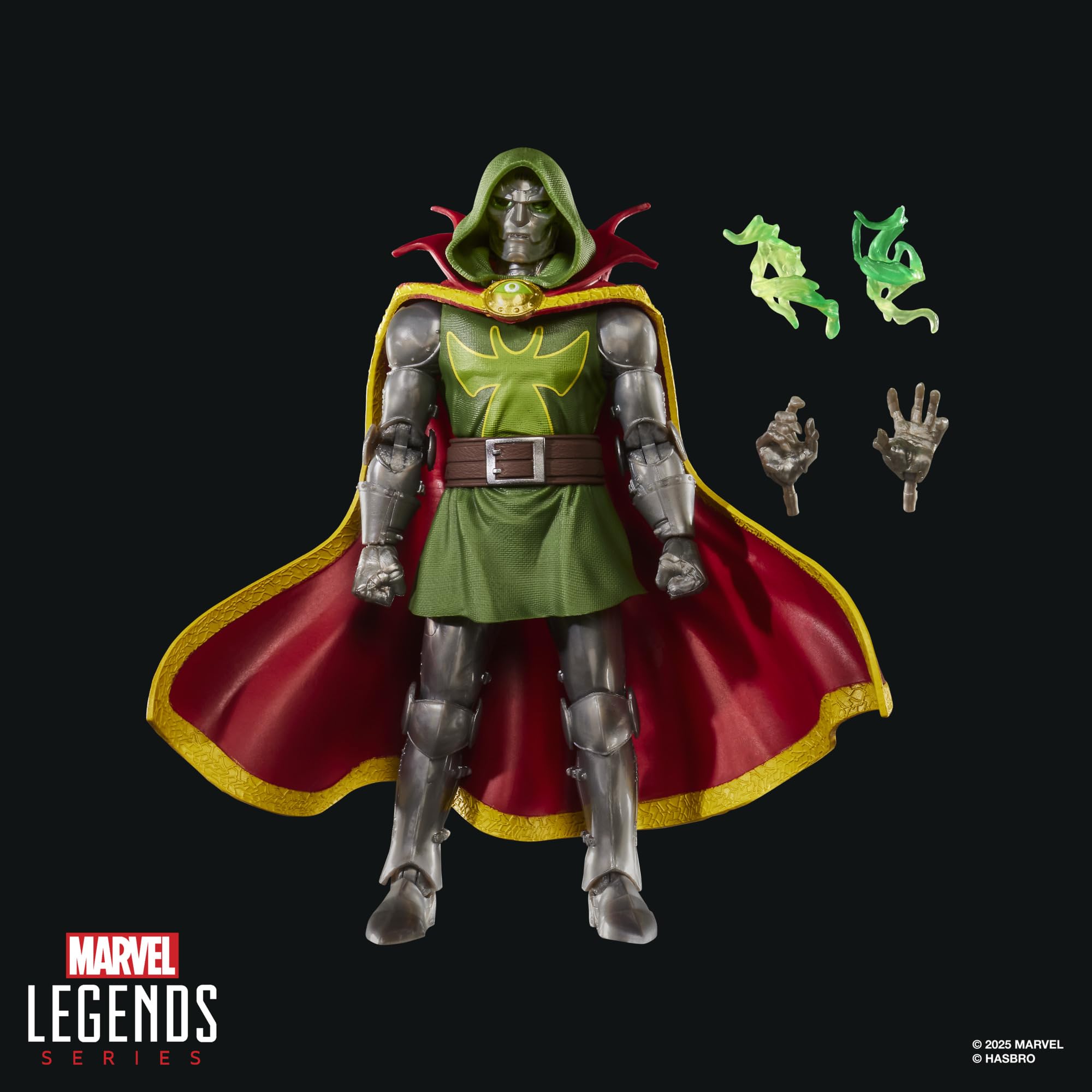 Marvel Press Marvel Legends Emperor Doom Action Figure | 6-Inch Scale | 20+ Points of Articulation