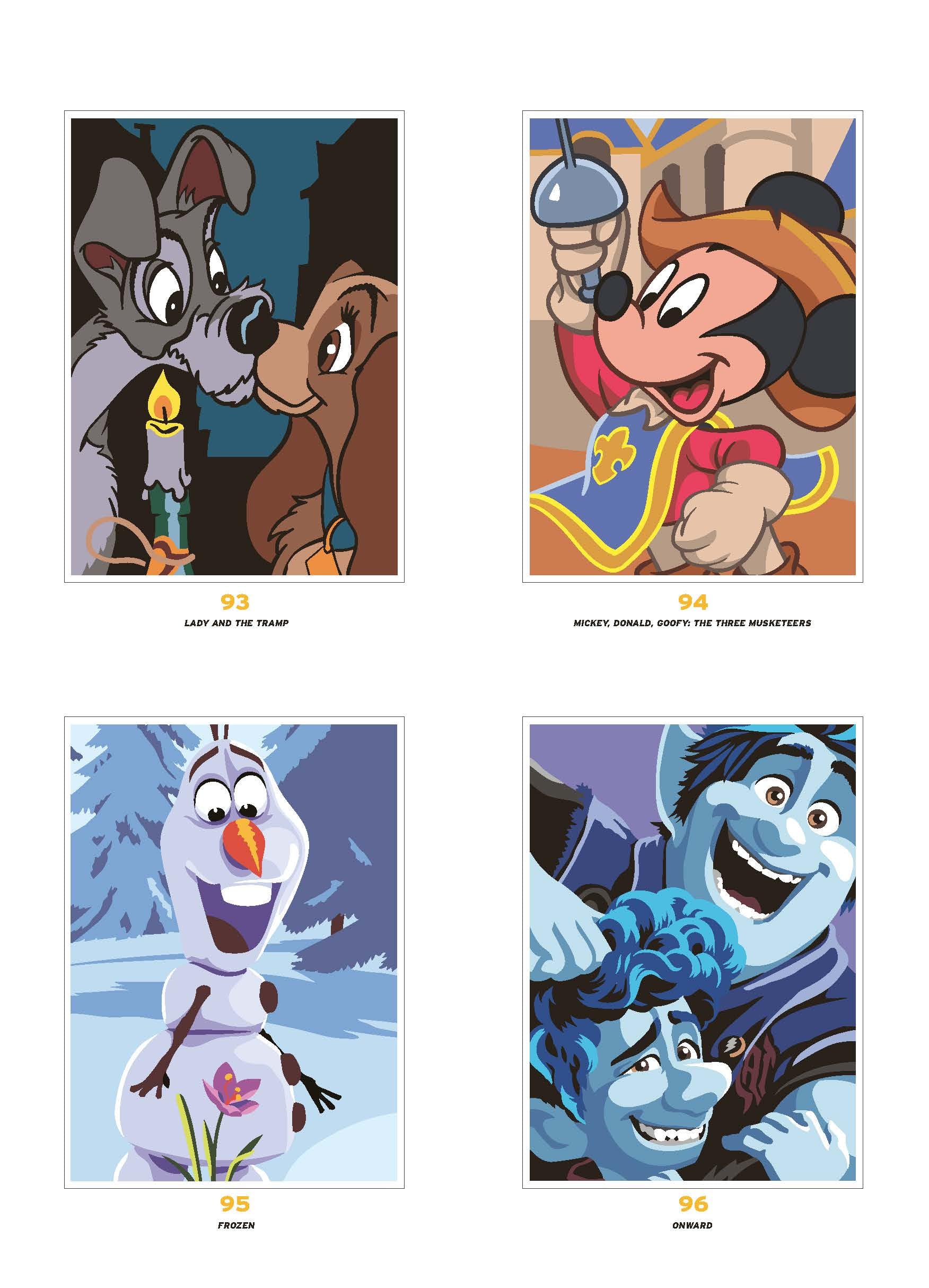 HACHETTE HEROES Mystery Colouring - Portraits: Reveal Iconic Disney Characters | 128 Pages | English 4