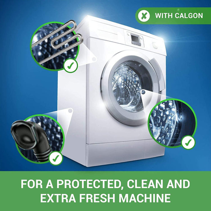 Calgon 4-in-1 Washing Machine Water Softener Tablets - 75 Tablets