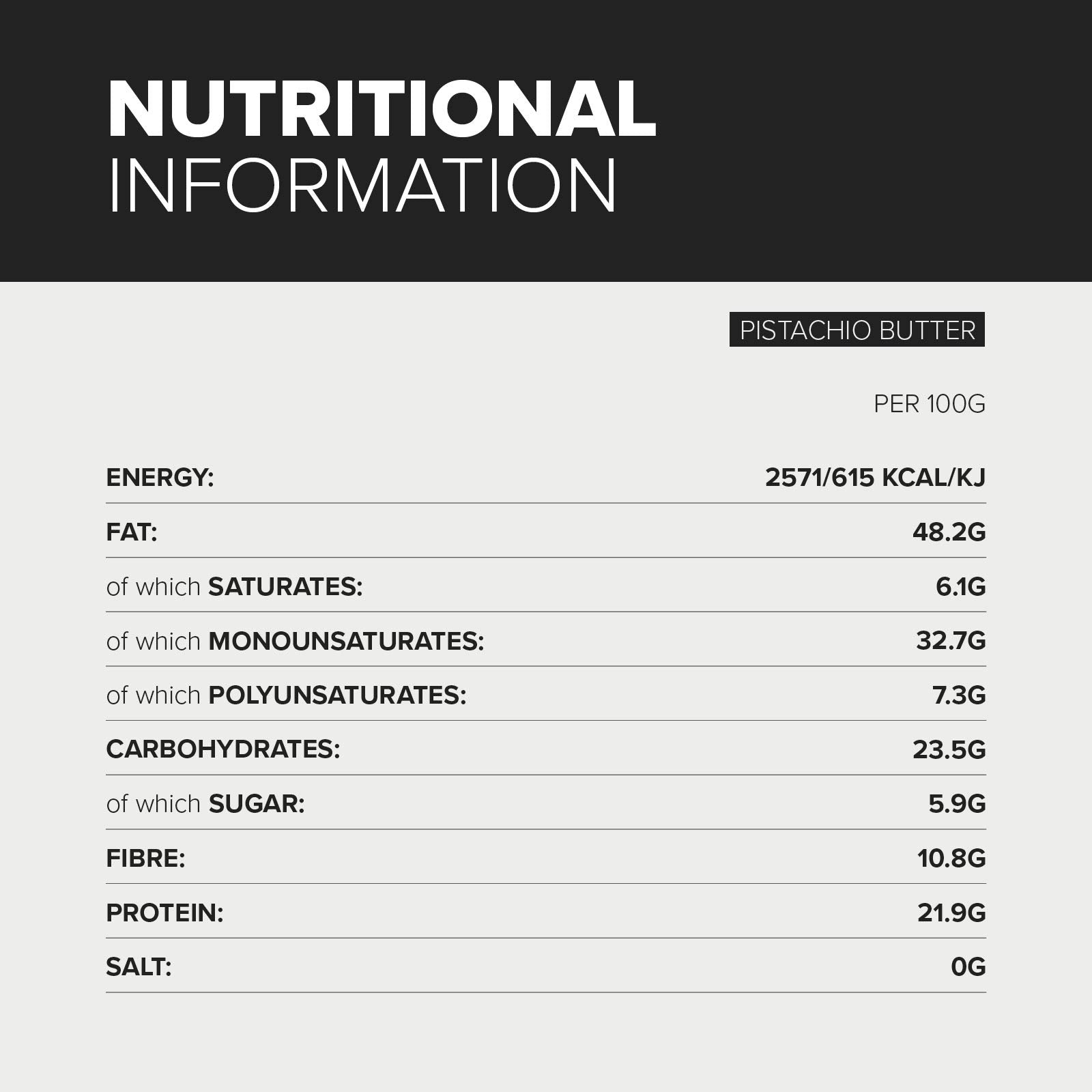 Bulk Natural Roasted Pistachio Butter, Smooth, 500g - 100% Whole Roasted Pistachios, No Added Sugar or Salt 10