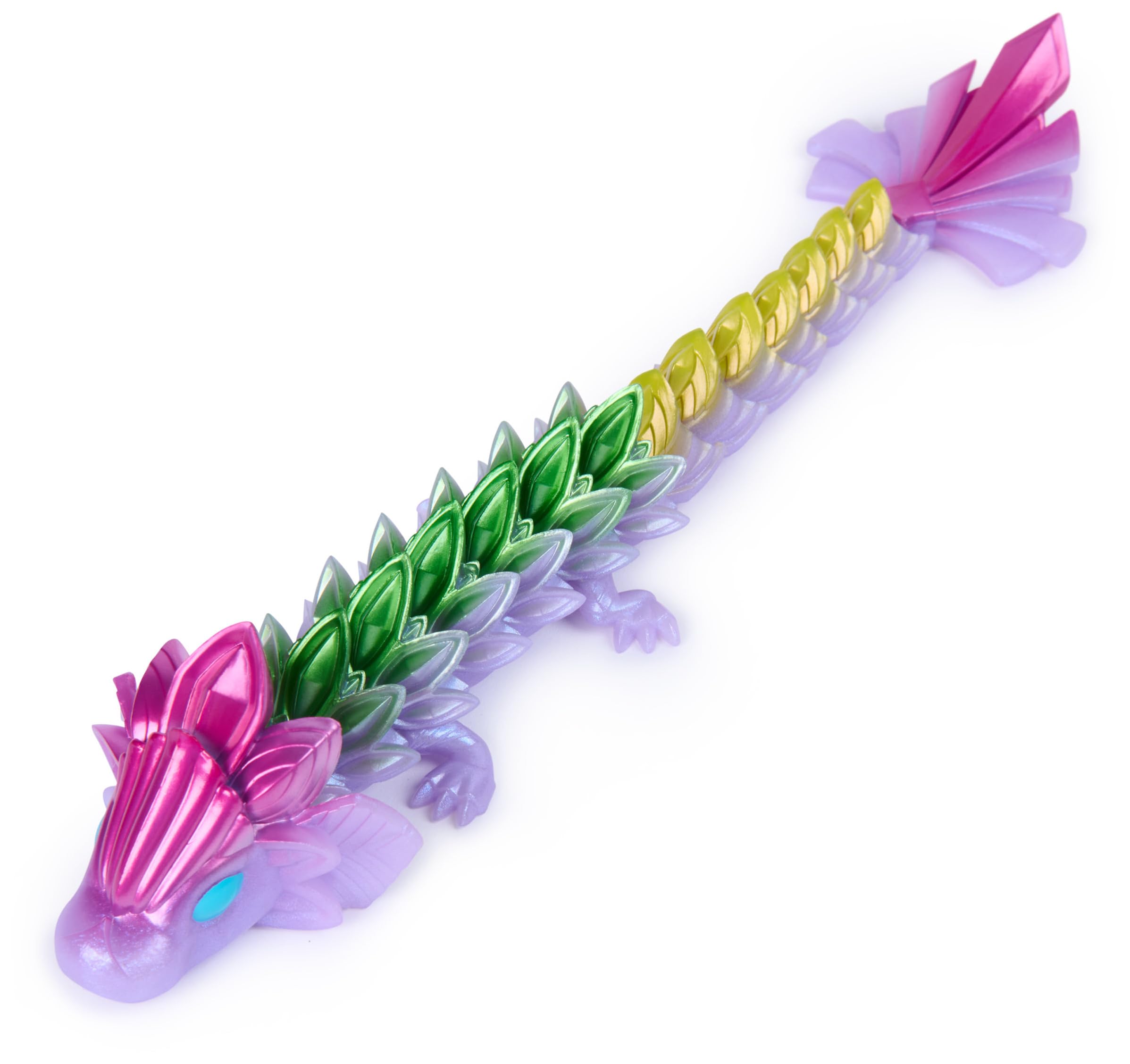CrystaLynx Collectible Articulated Dragon Toy Figure - 22.8 cm | Mix & Match Joints 4