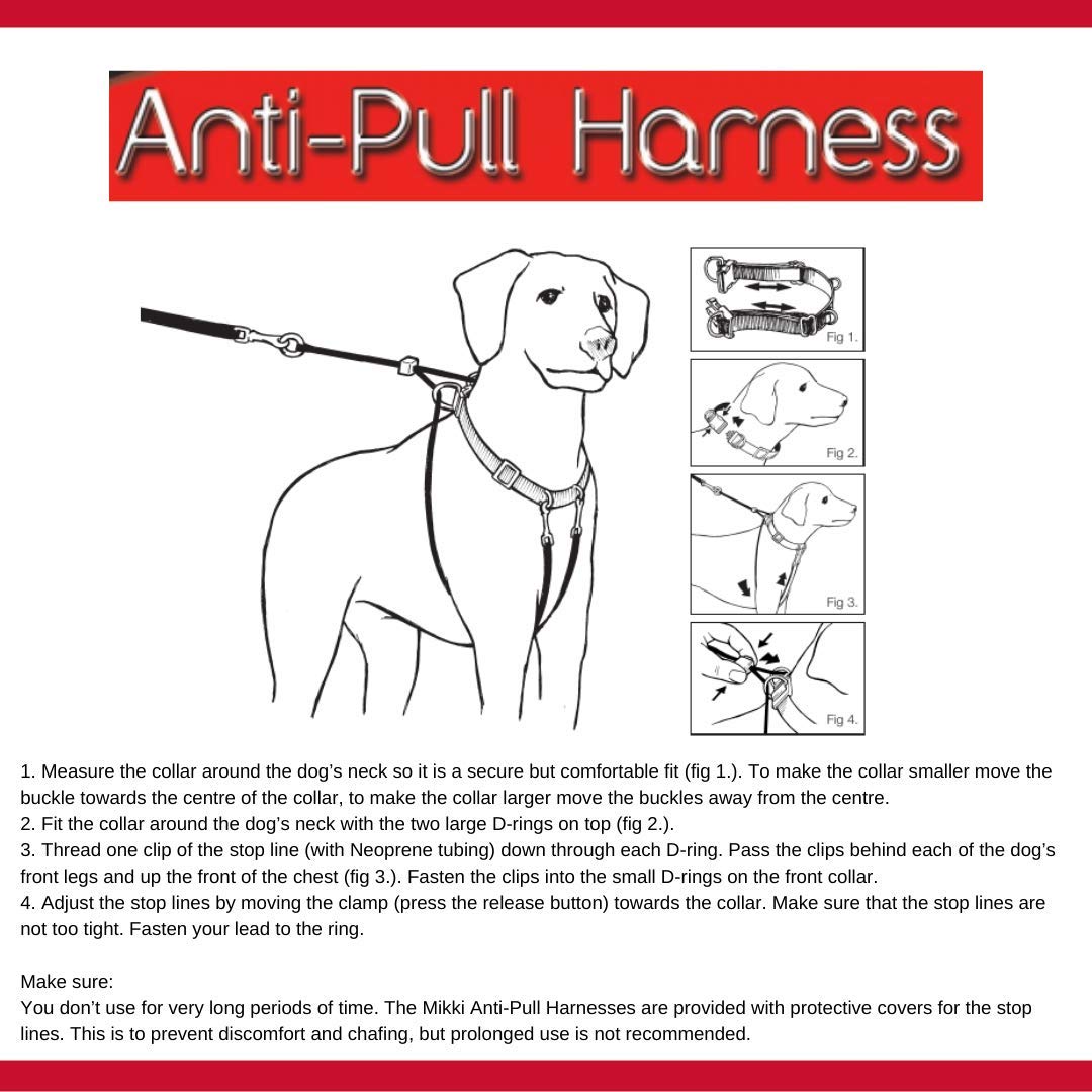 Mikki Dog Anti-Pull Vest Harness - Gentle Control | Neoprene Tubing | Medium Size 5