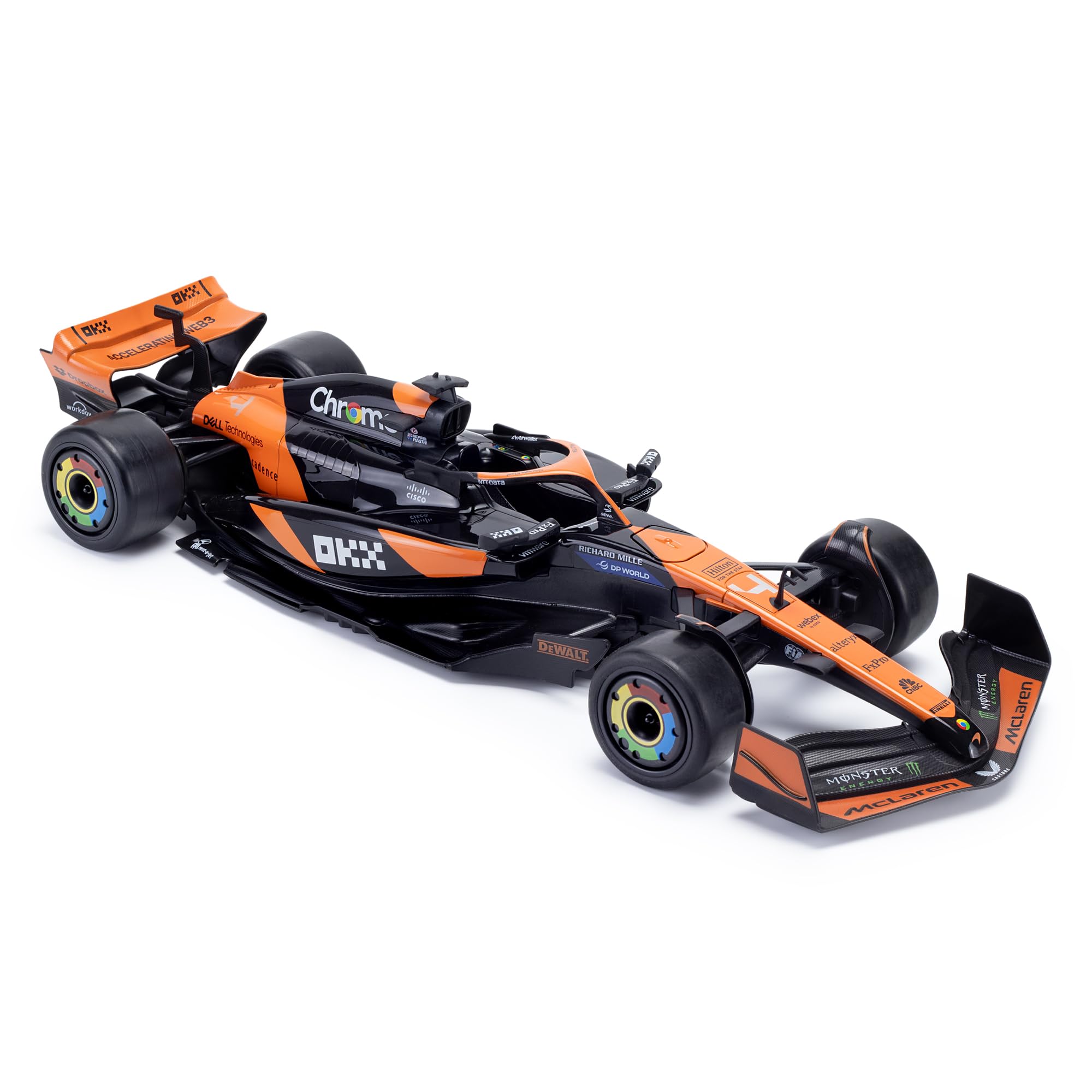 McLaren MCL38 RC Car - 1:14 Scale 2.4GHz Remote Controlled F1 Vehicle for Kids & Collectors