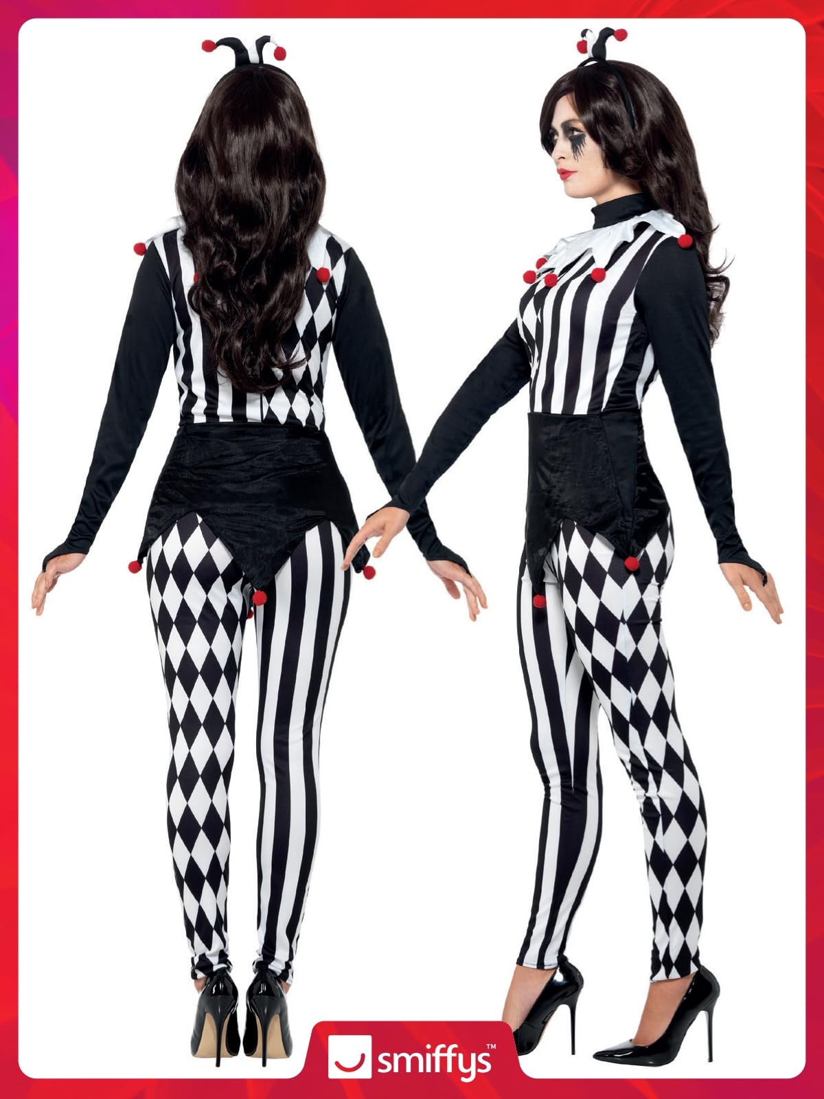 Smiffys Female Jester Costume - Adult 5