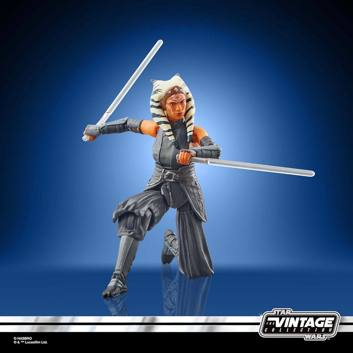 Star Wars The Vintage Collection Ahsoka Tano Action Figure - 3.75" Scale, Lightsaber Accessories, Ages 4+