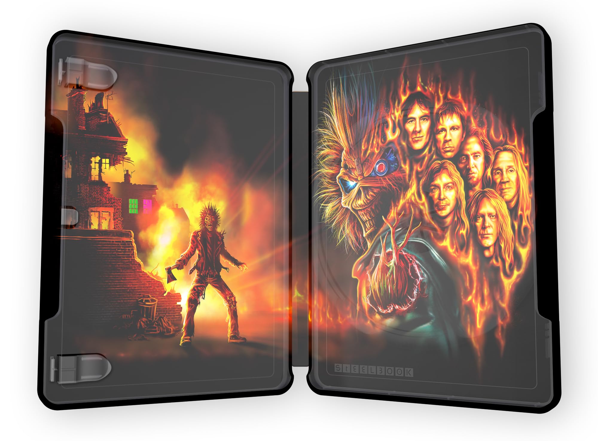 Iron Maiden: Burning Ambition [4K UHD & Blu-Ray] Limited Edition Steelbook 2