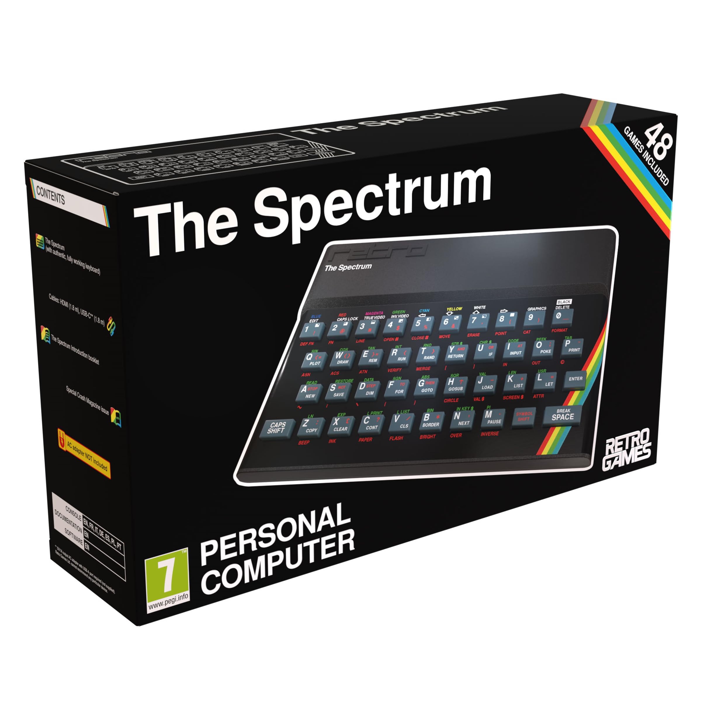 PLAION GmbH - The Spectrum ZX Spectrum Replica Console