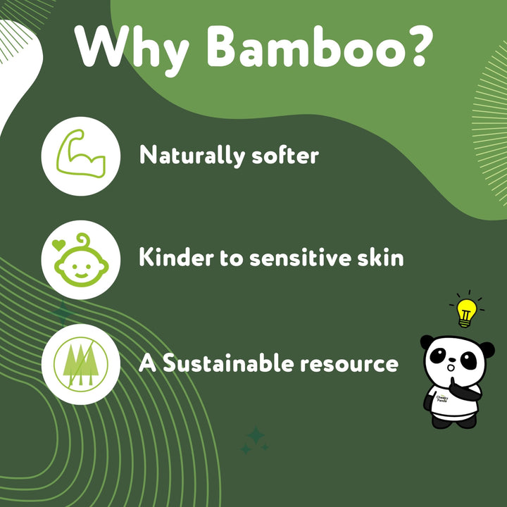 The Cheeky Panda - Bamboo Toilet Paper 9 Rolls | Plastic-Free, FSC-Certified, Hypoallergenic
