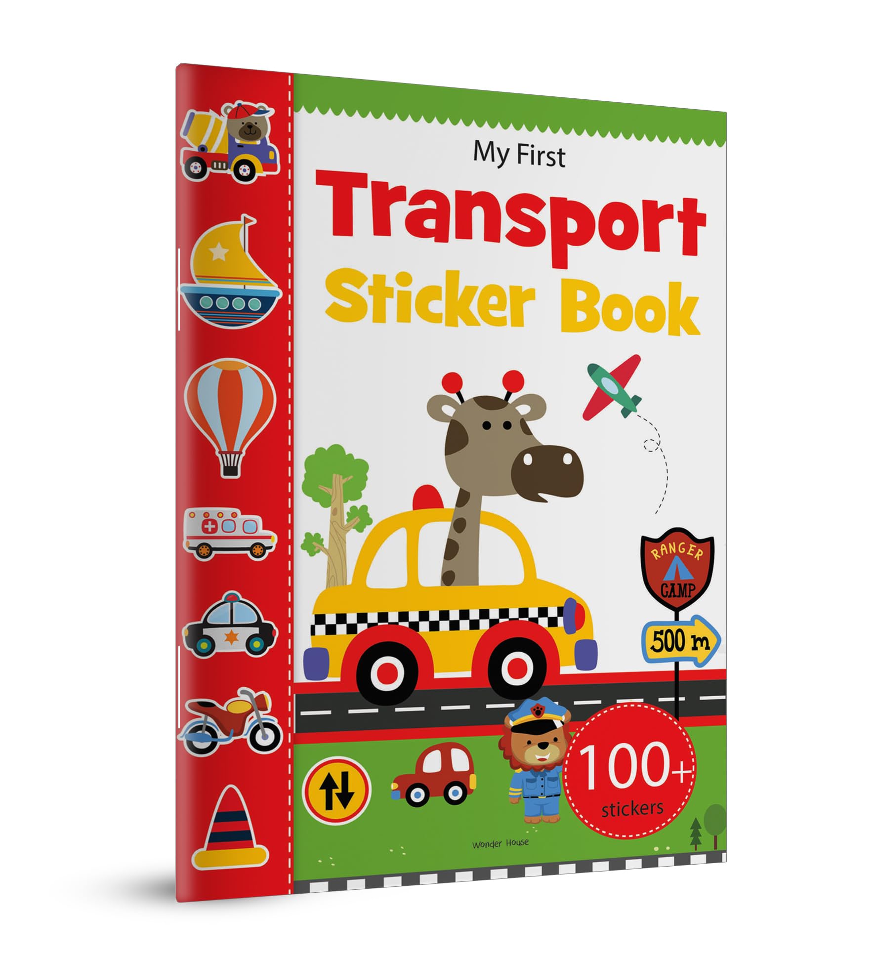Wonder House Books My First Transport Sticker Book - 100+ Stickers | Baby - 3 Years | English 1