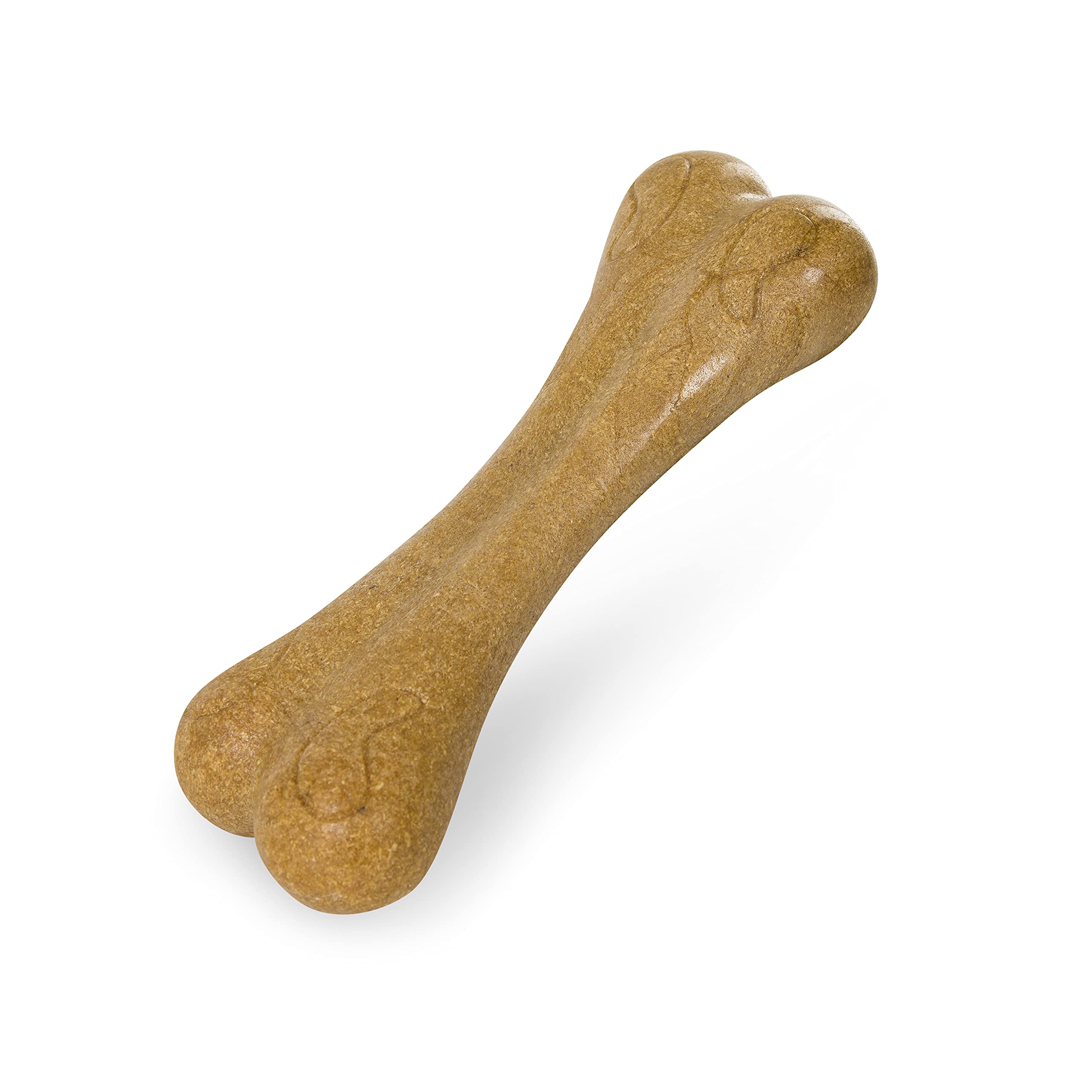 Petface Planet Wood Chew Eco Friendly Dog Bone Toy - Durable for Large Breeds | Unscented