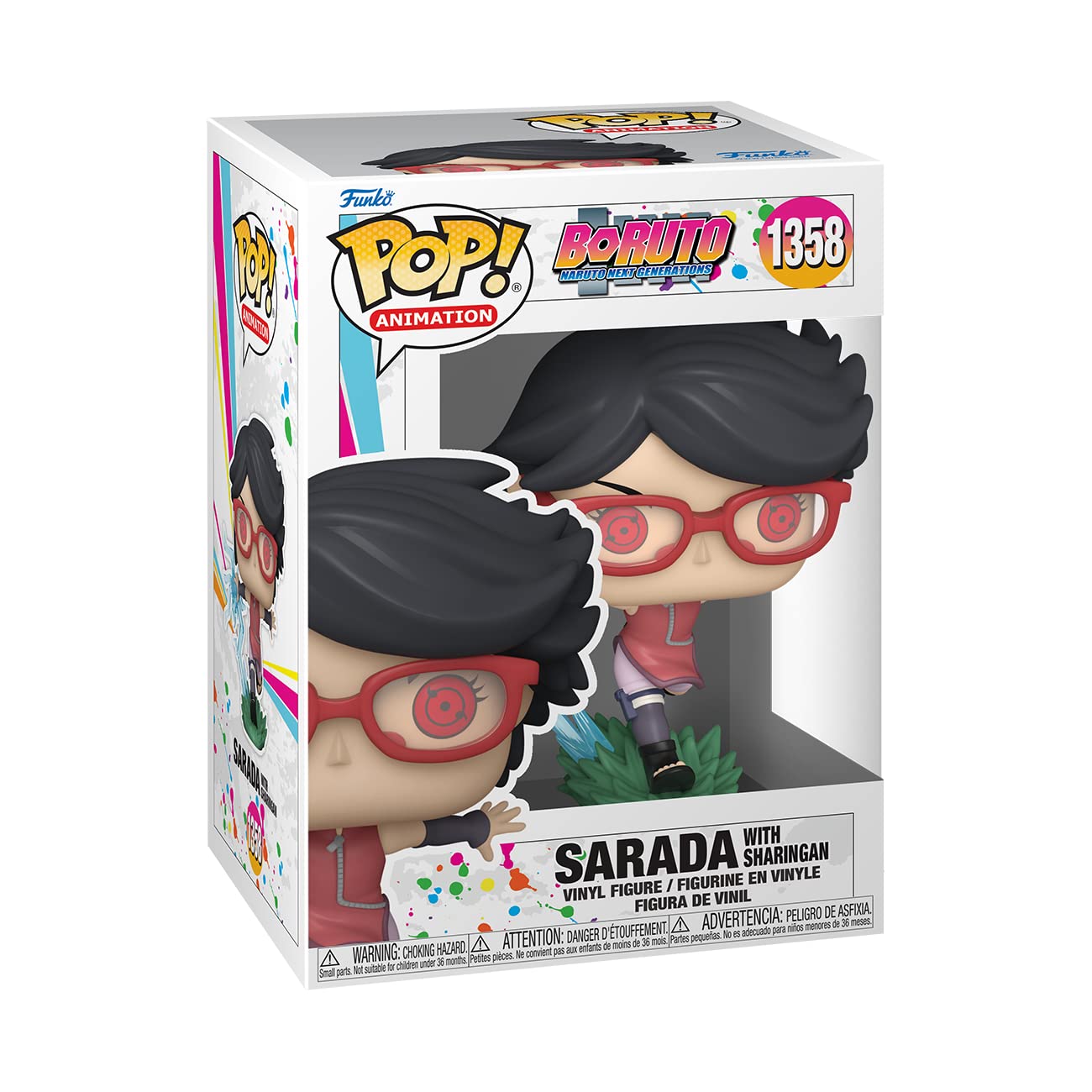 Funko Pop! Animation: Boruto - Sarada Uchiha with Sharingan Vinyl Figure