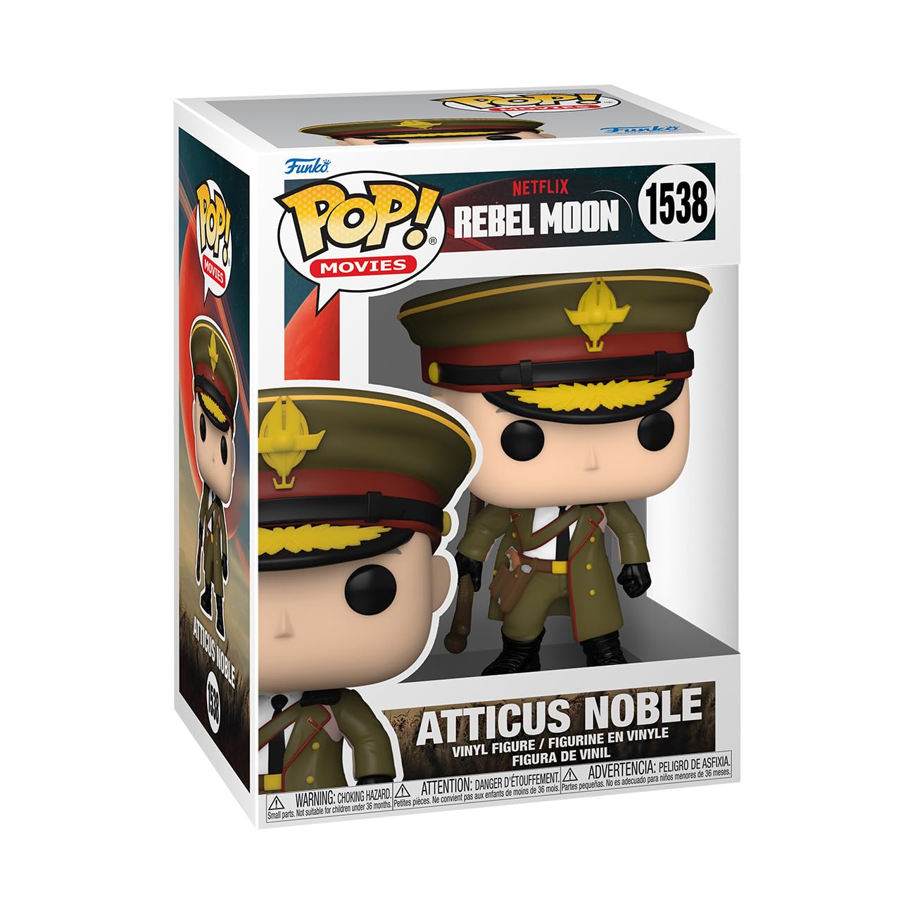 Funko Pop! Movies: Rebel Moon - Atticus Noble Vinyl Figure (72629)