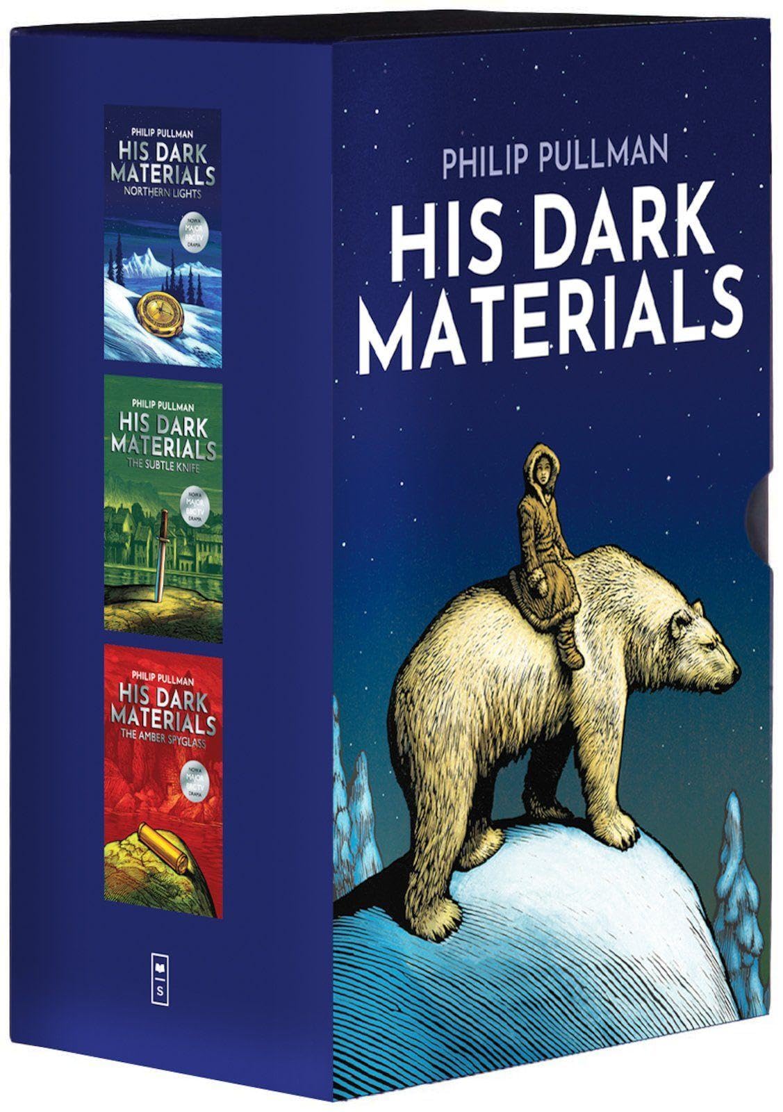 Scholastic His Dark Materials Trilogy Slipcase: Northern Lights, Subtle Knife & Amber Spyglass | Paperback