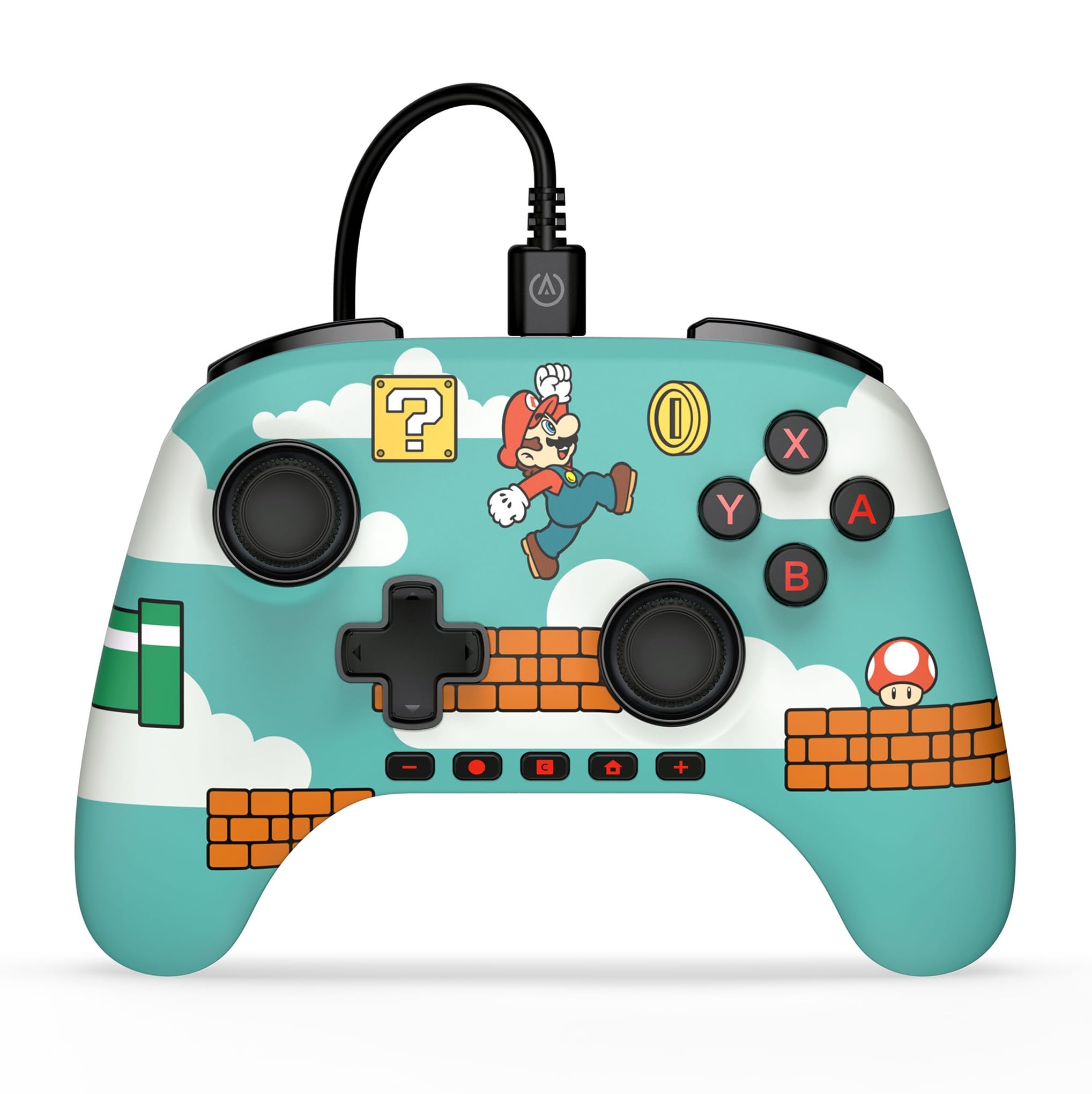 PowerA Advantage Wired Controller for Nintendo Switch 2 - Mario Time, Hall Effect Sticks, Mappable Buttons, Pro Controller 9