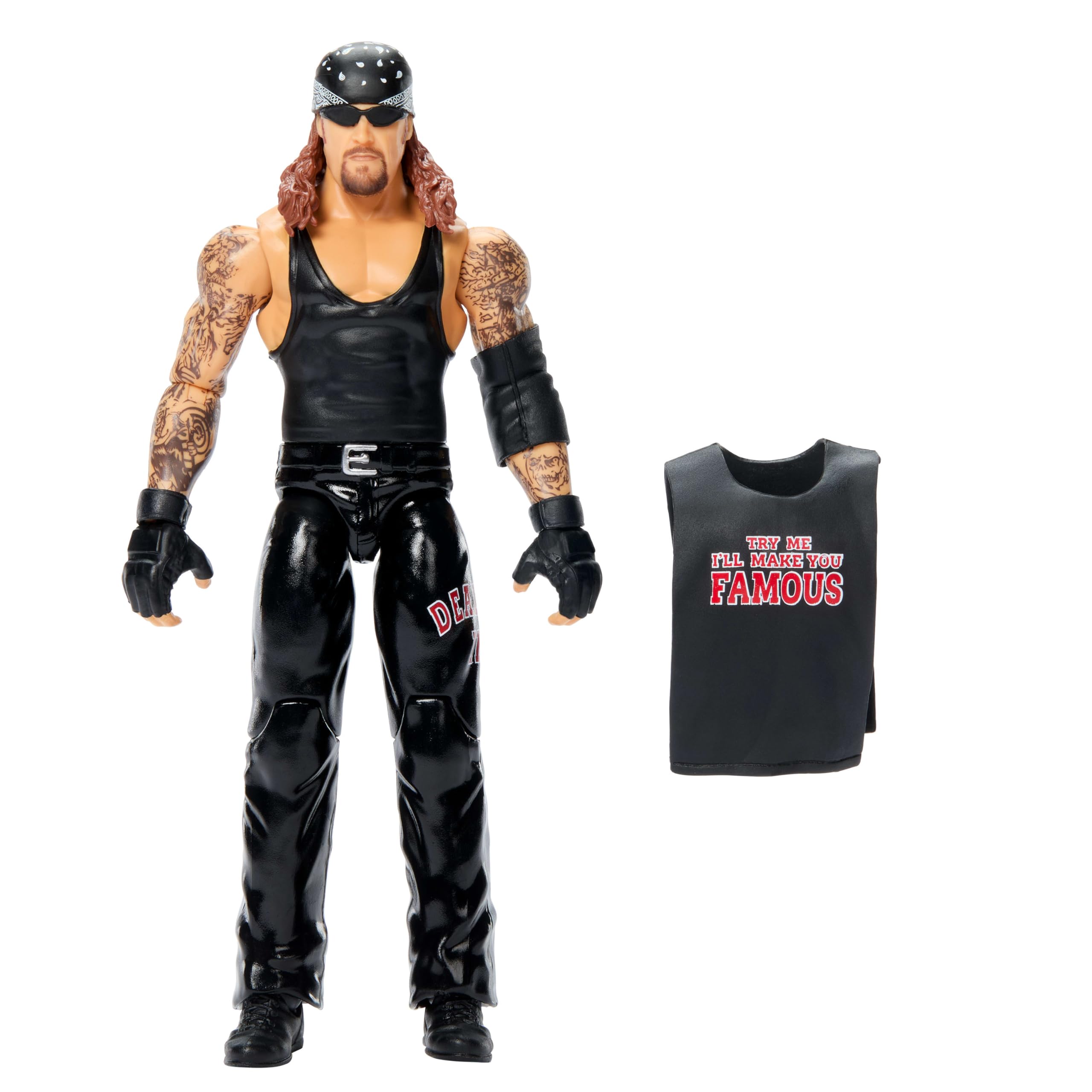 WWE Undertaker Action Figure - Main Event Series #161 | 6-inch Scale | TrueFX Detail