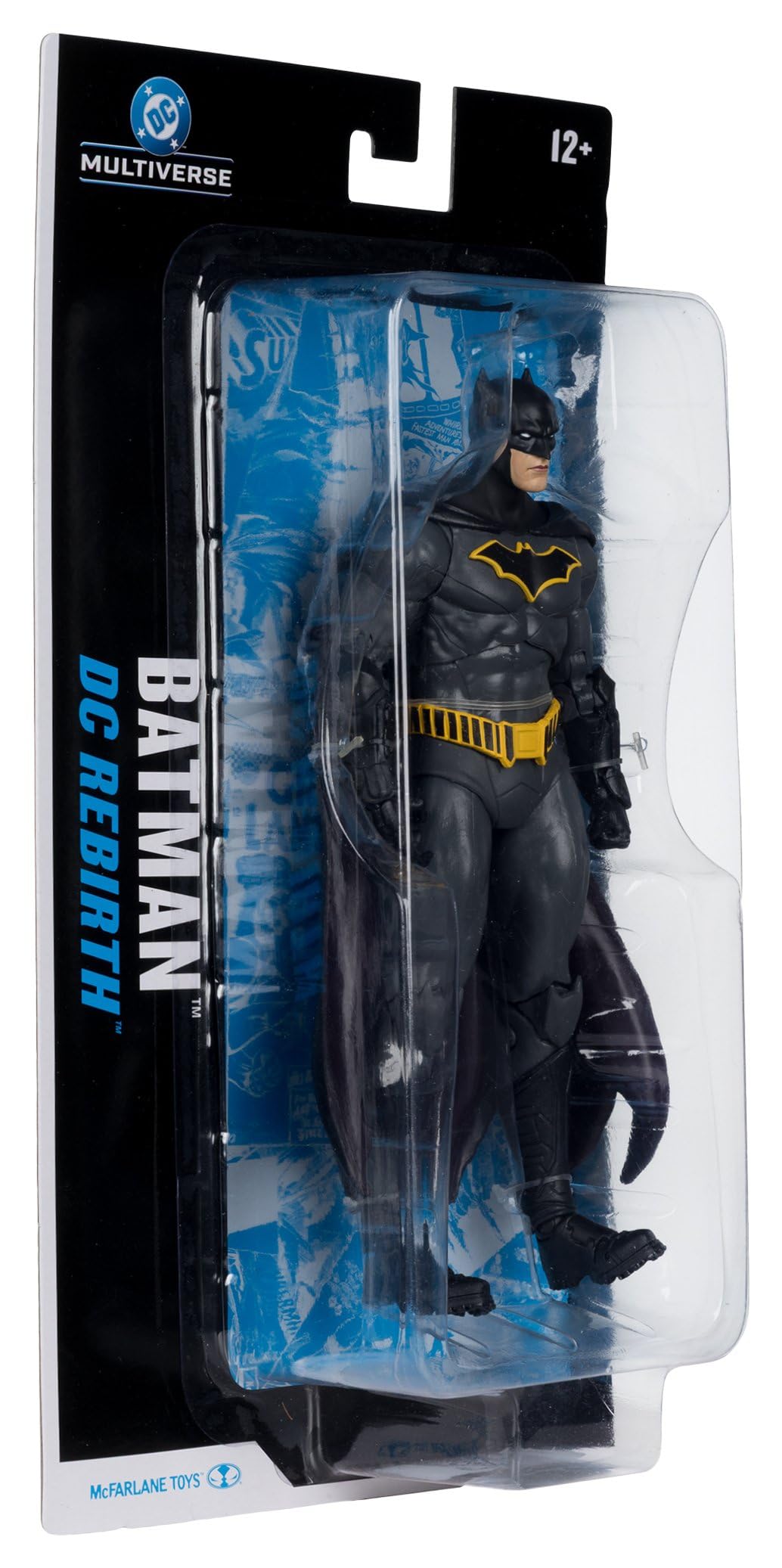McFarlane Batman (DC Rebirth) 7-Inch Action Figure - Ultra Articulation, Multi-color Plastic 4