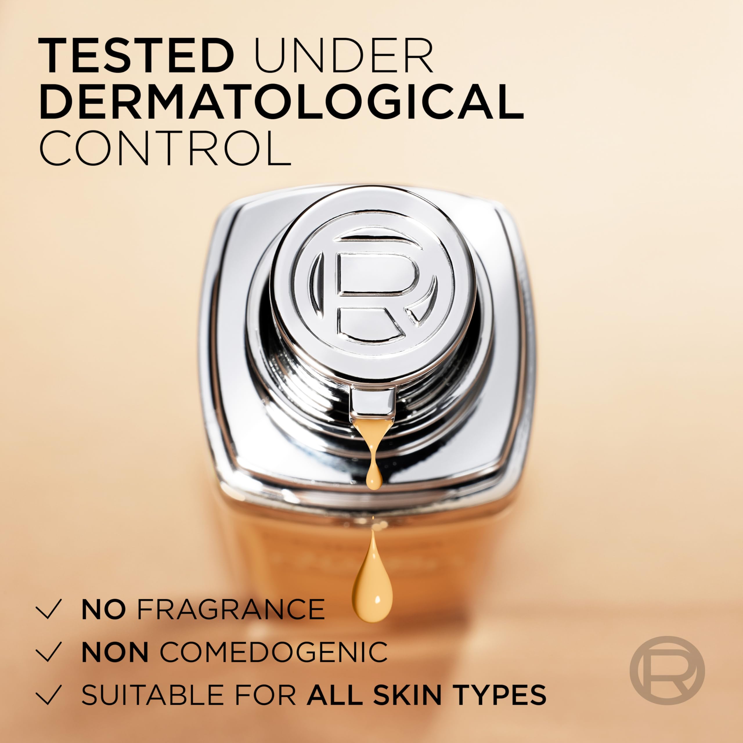 L'Oréal Paris True Match Liquid Foundation - Skincare Infused with Hyaluronic Acid, SPF 16, 5C Rose Sand, 30 ml 2